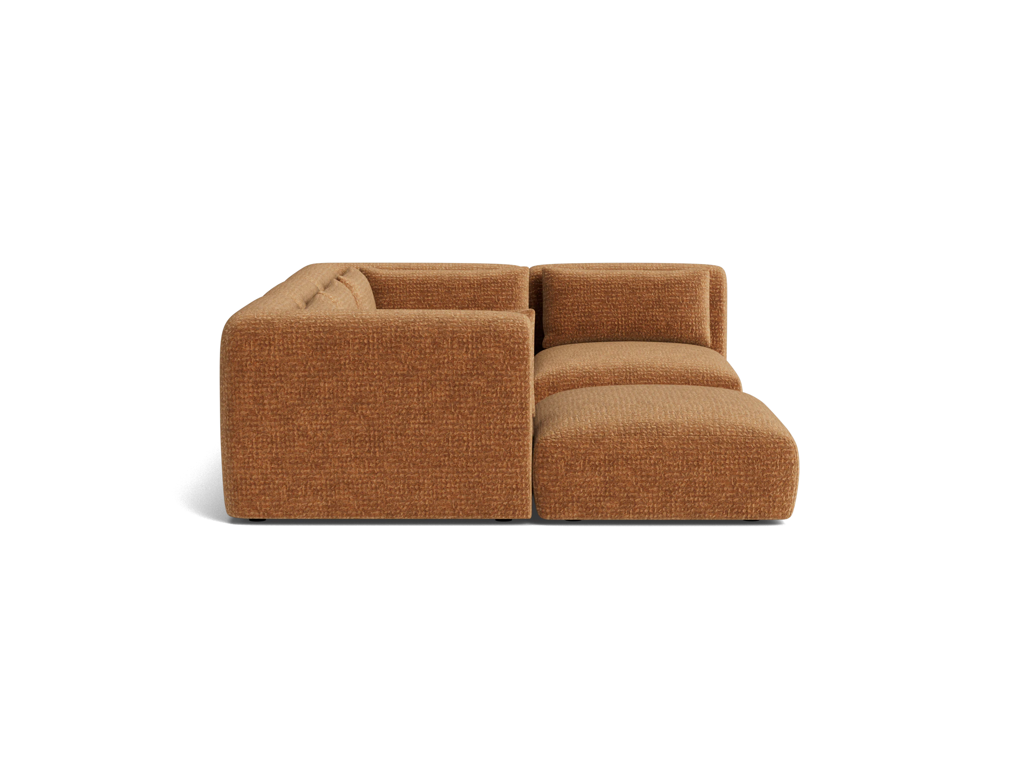 carin modular sofa bumper sectional soul pantone glazed ginger