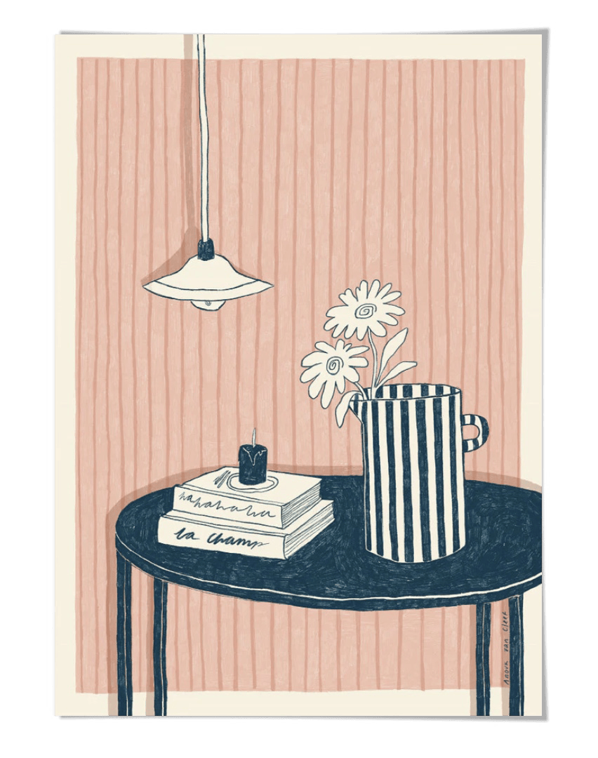 good morning art print