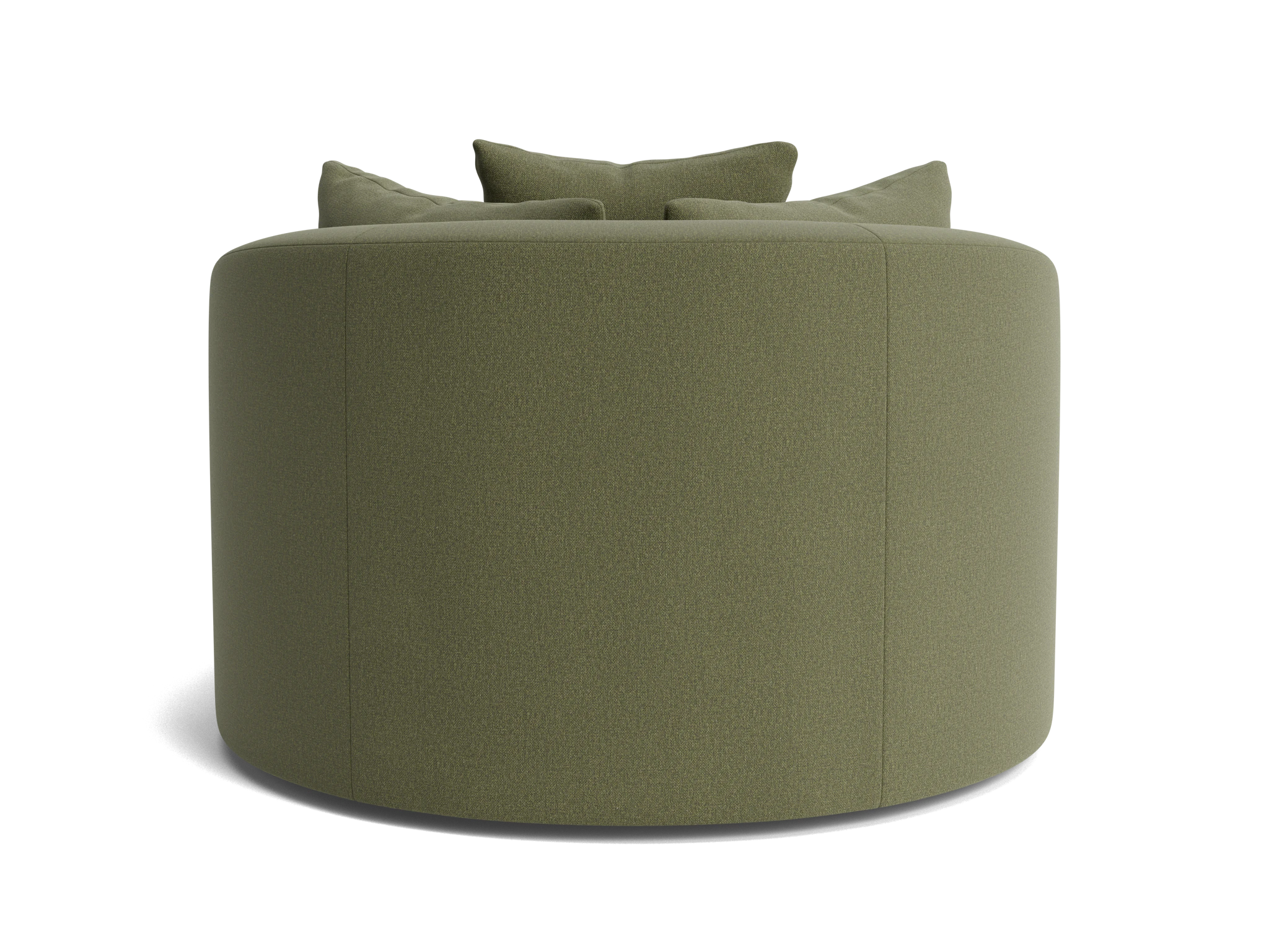 amelia grand swivel chair ottoman faithful olive
