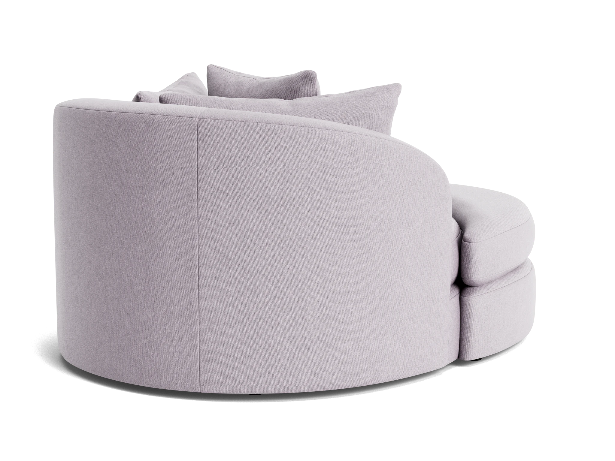 amelia grand swivel chair ottoman sunbrella premier wisteria
