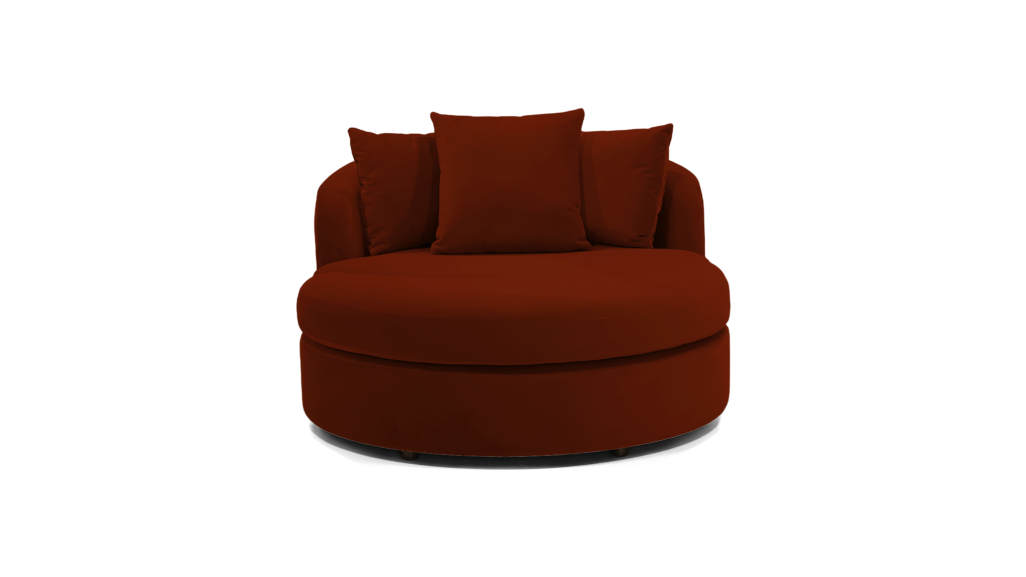 Amelia Grand Swivel Chair & Ottoman Set | Comfort & Style