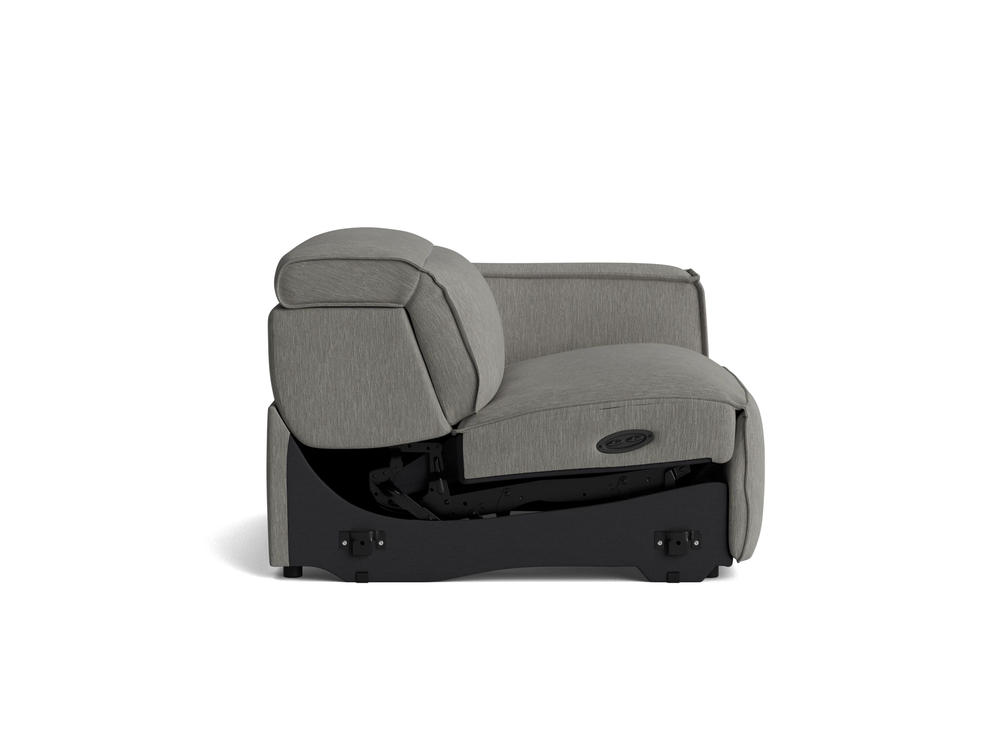 camden single arm chair bentley pewter