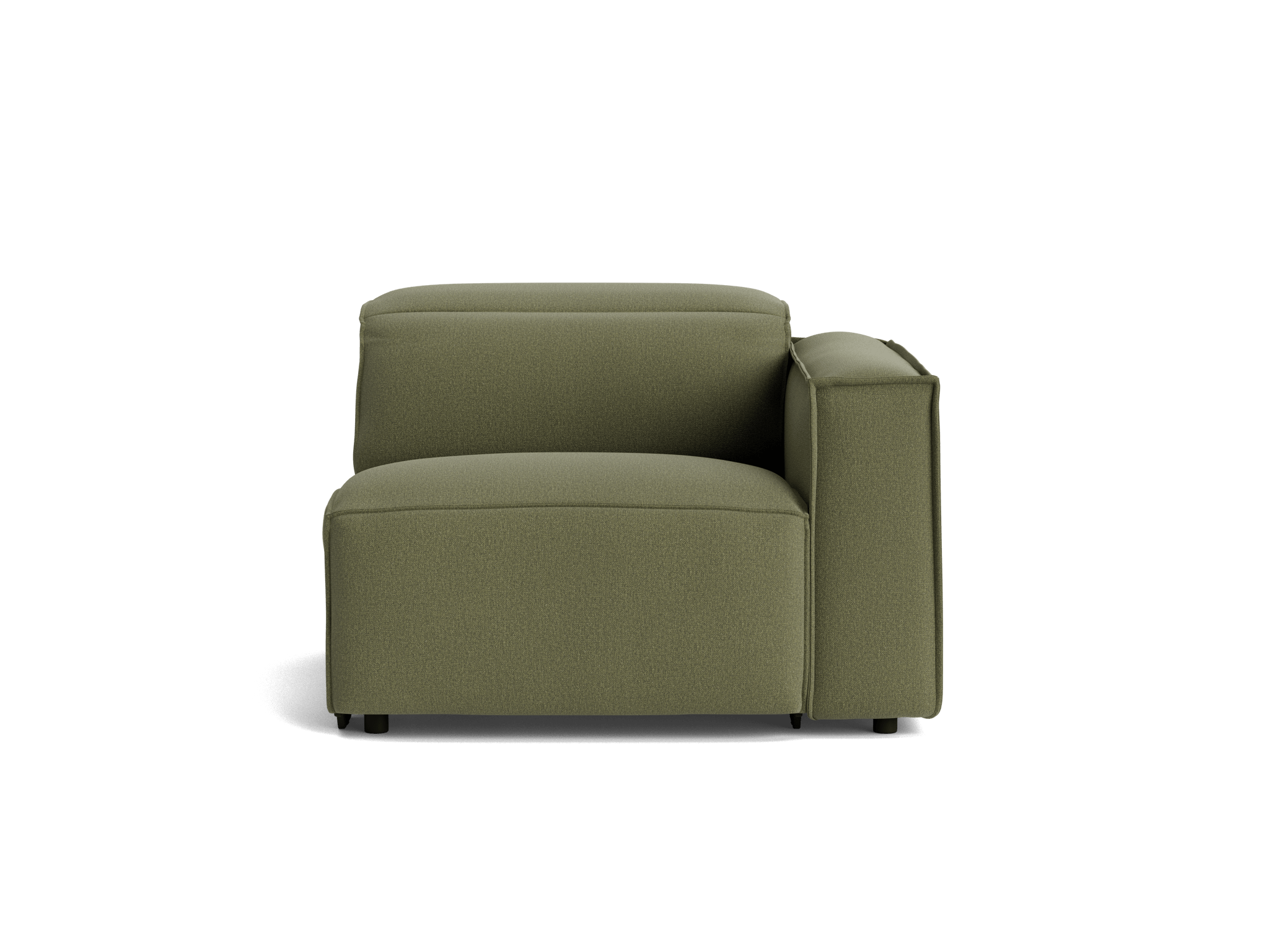 camden single arm chair faithful olive