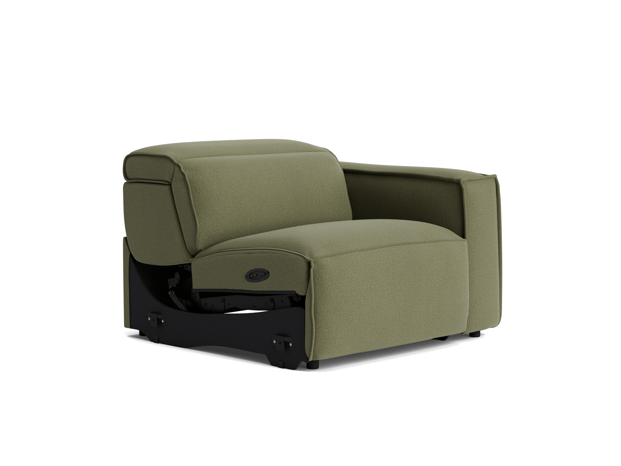 camden single arm chair faithful olive