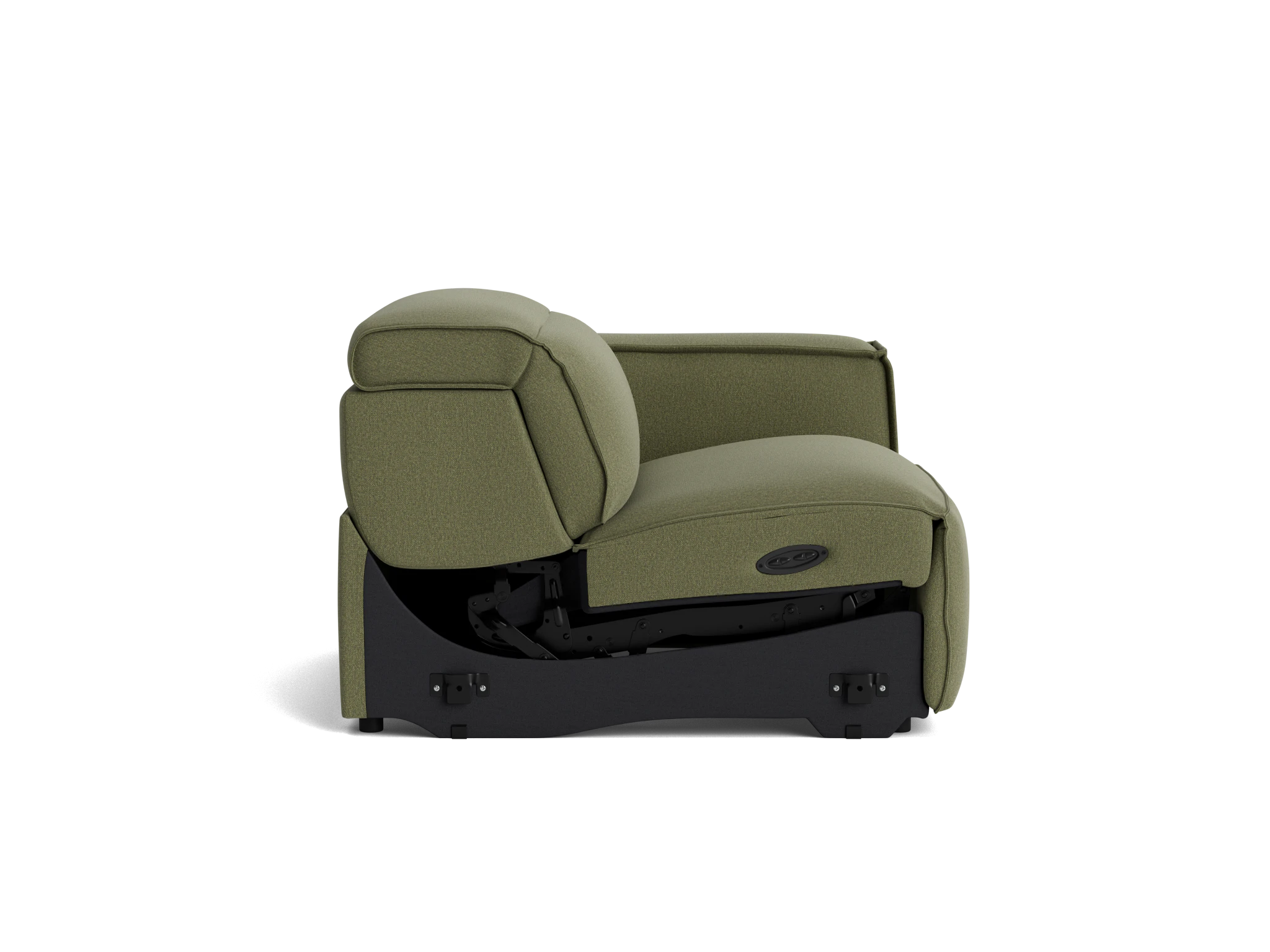 camden single arm chair faithful olive