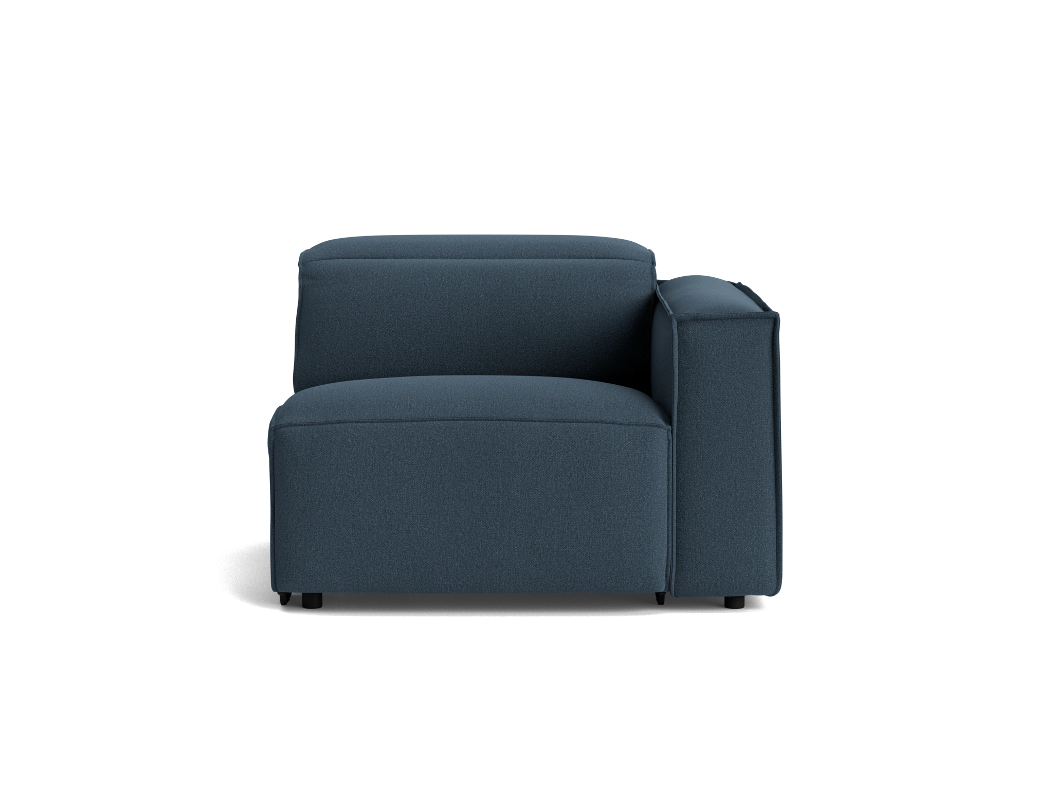 camden single arm chair faithful indigo
