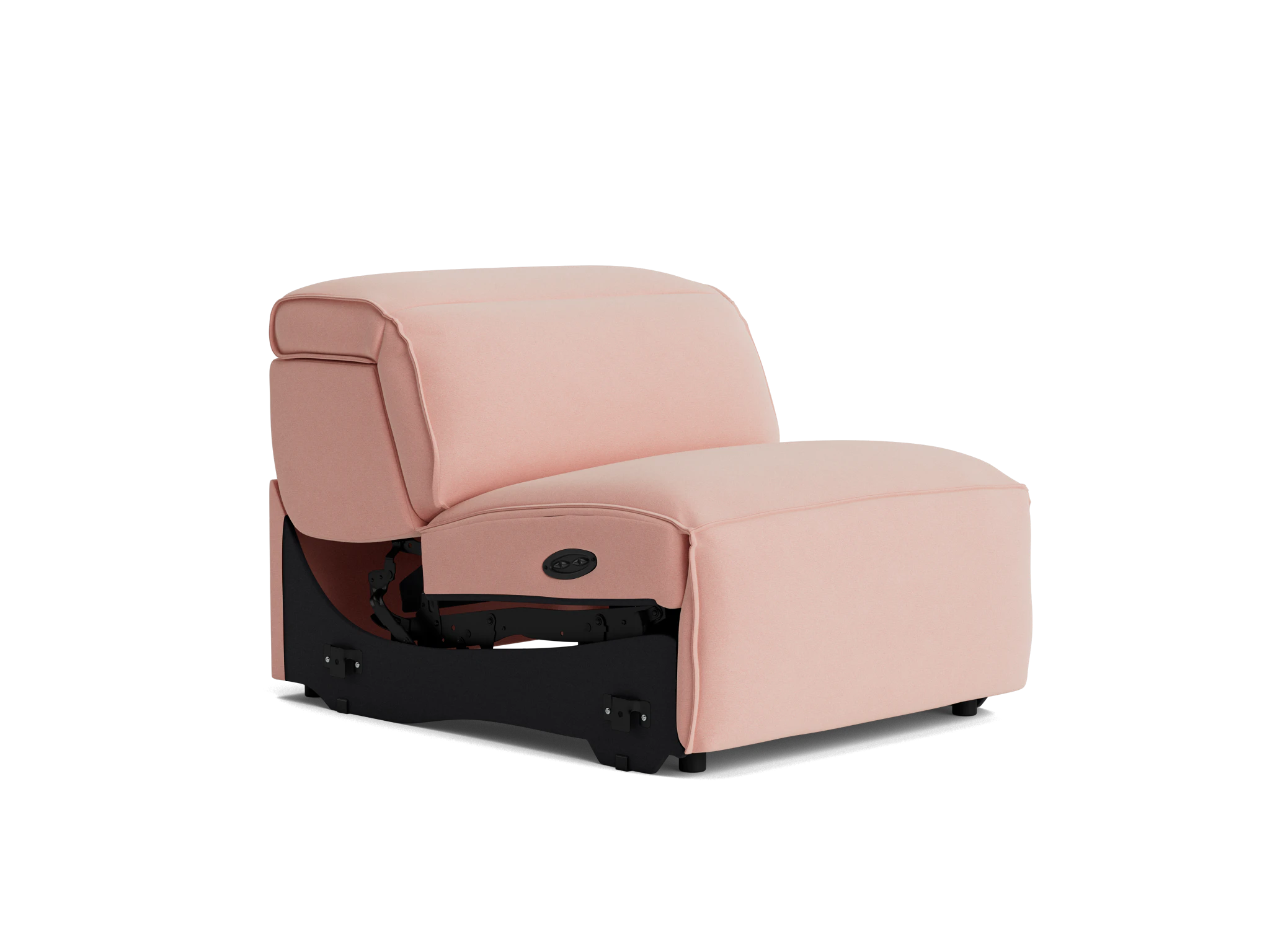 camden armless chair royale blush