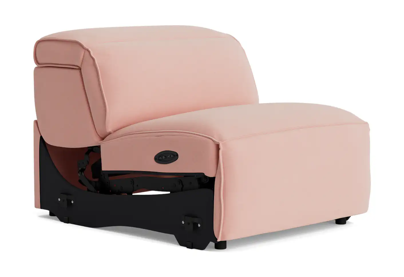 camden armless chair royale blush