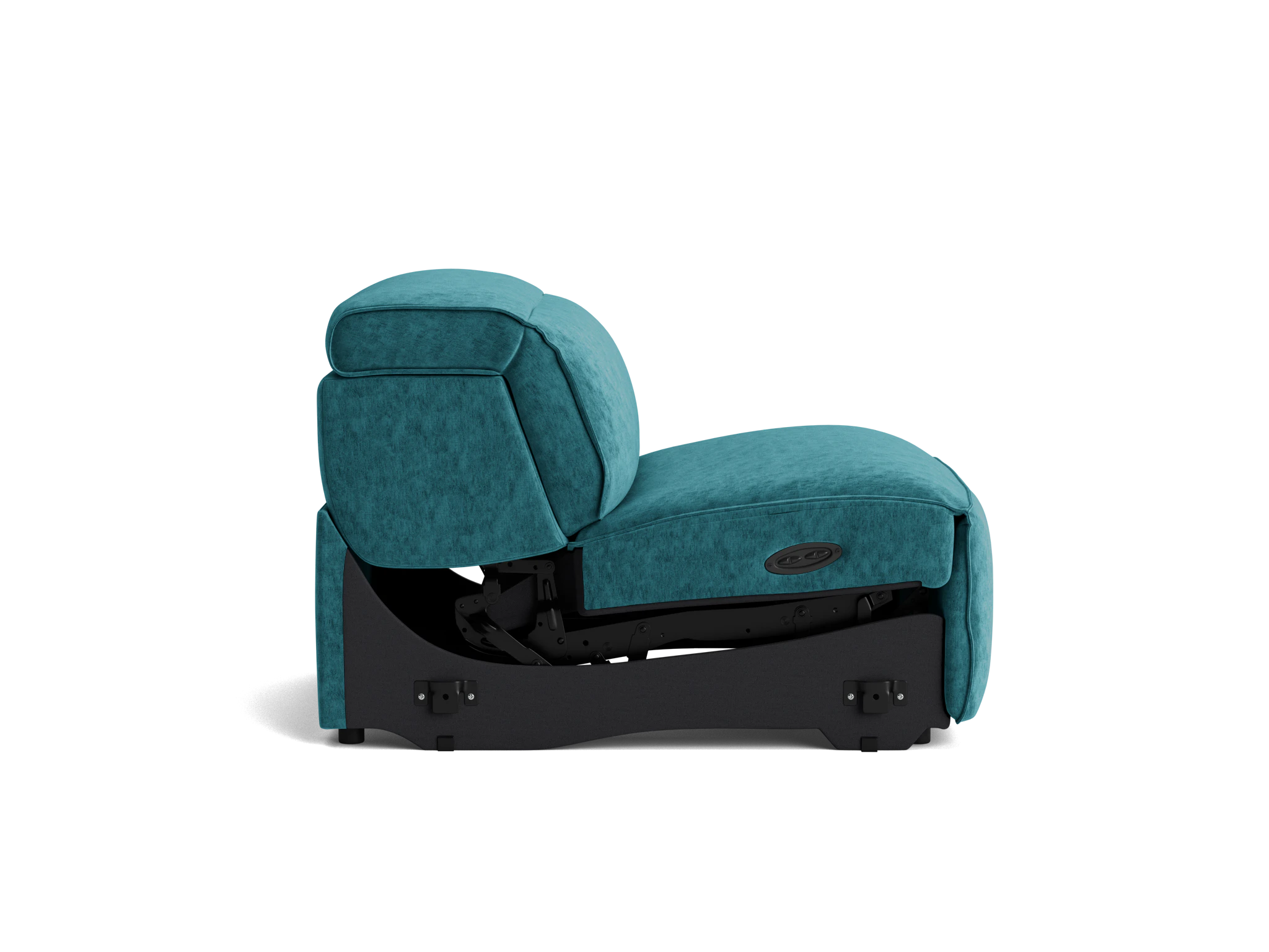 camden armless chair prime peacock