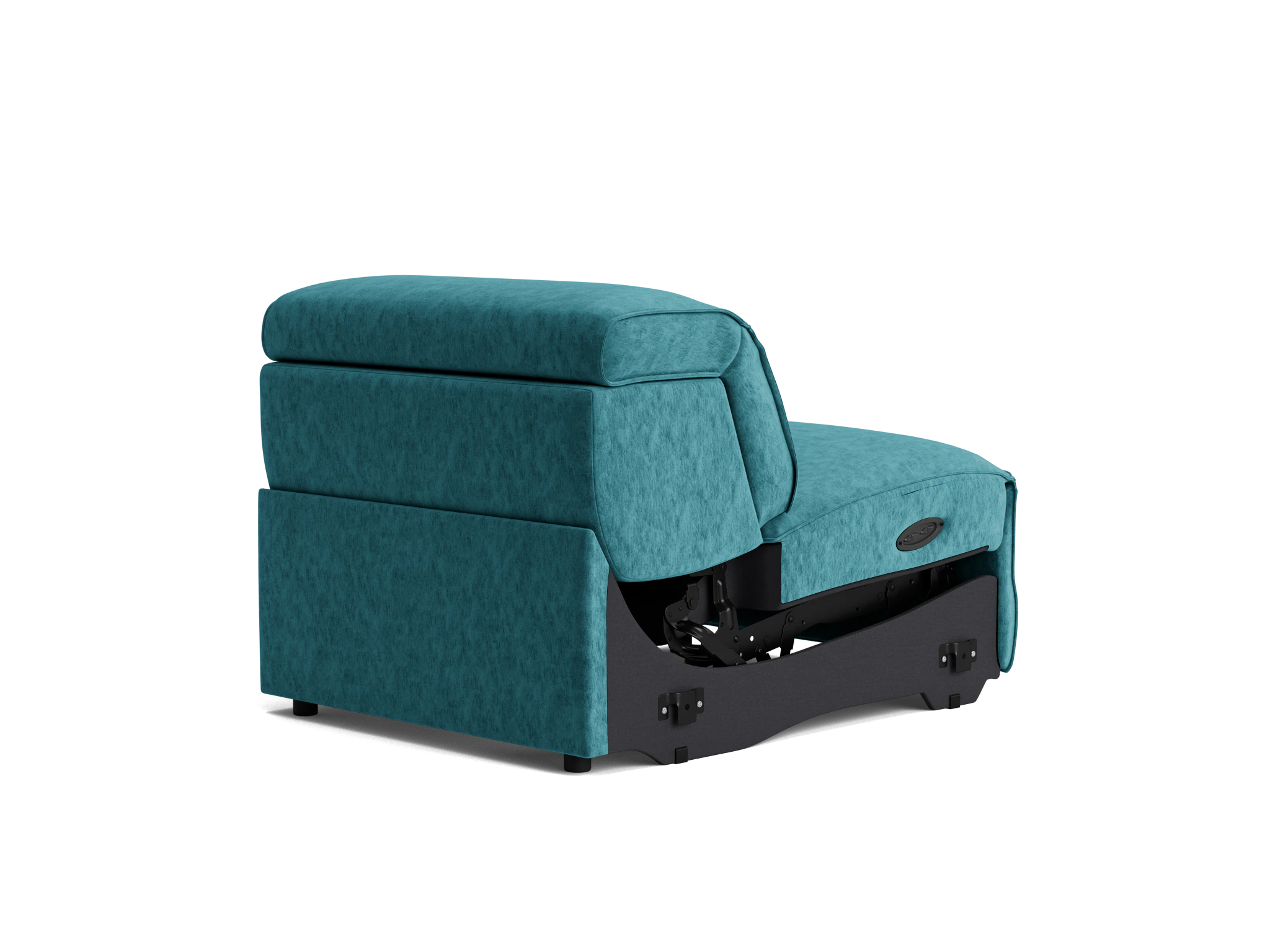 camden armless chair prime peacock