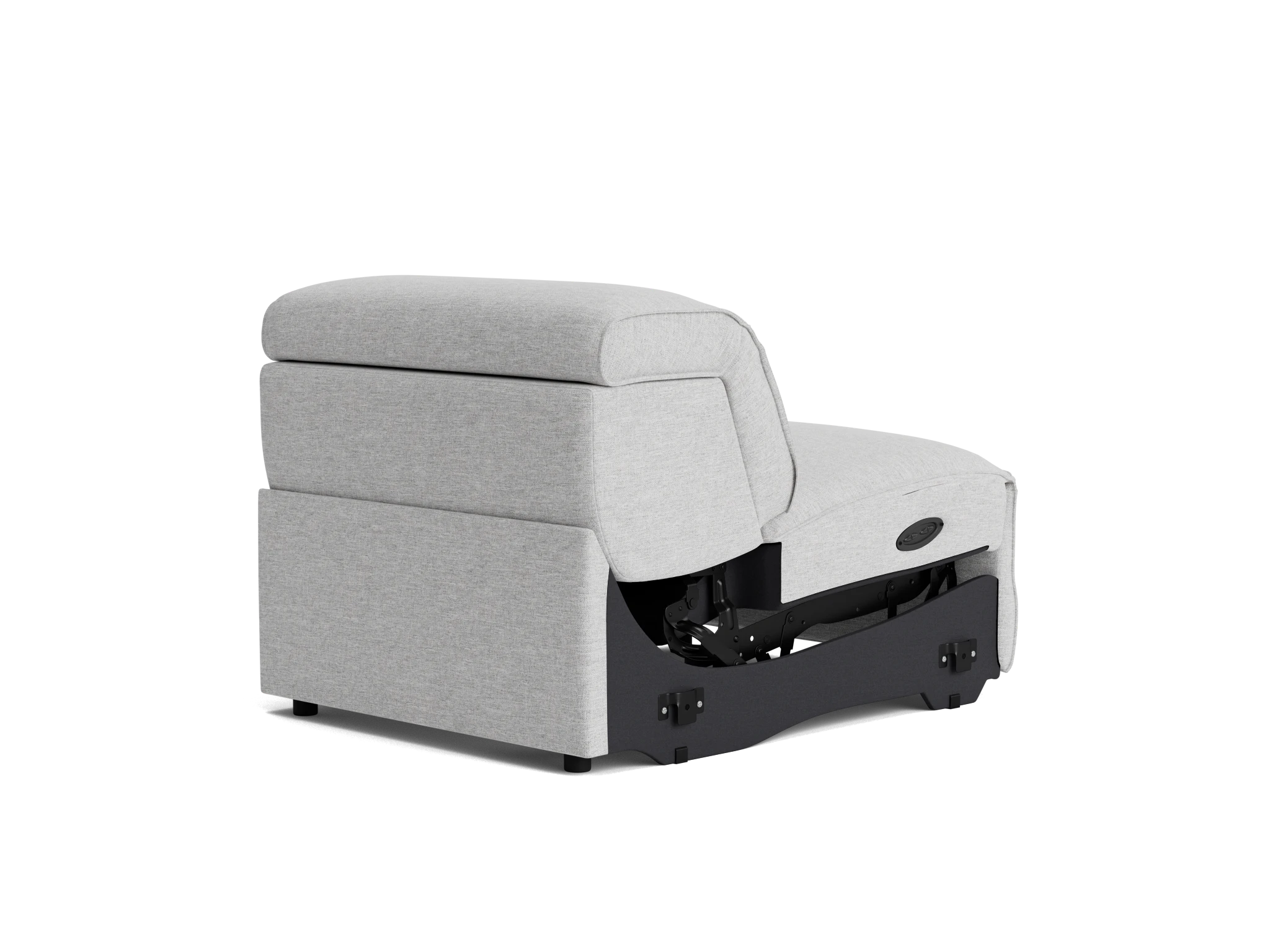 camden armless chair milo dove