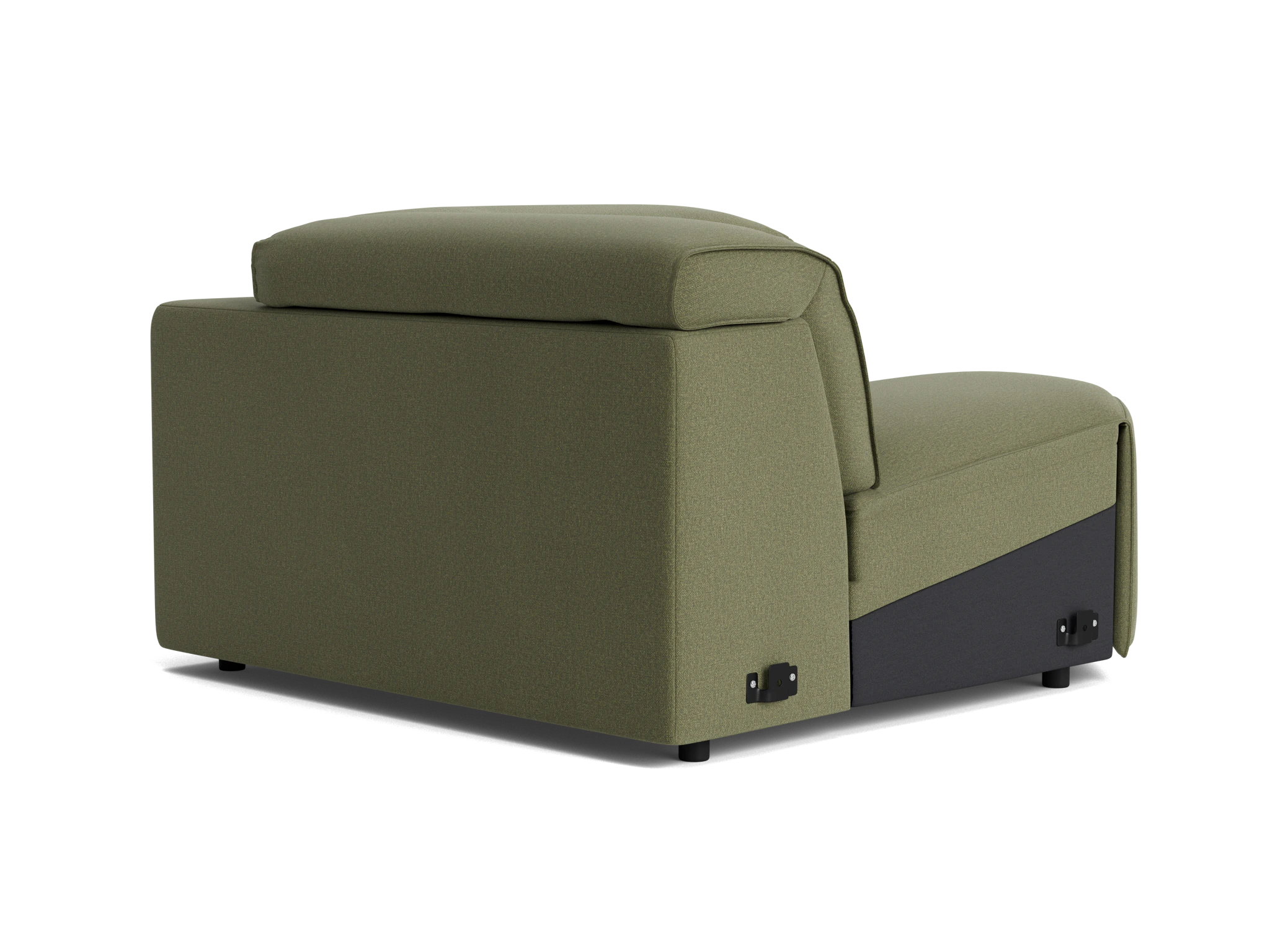 camden corner wedge chair faithful olive