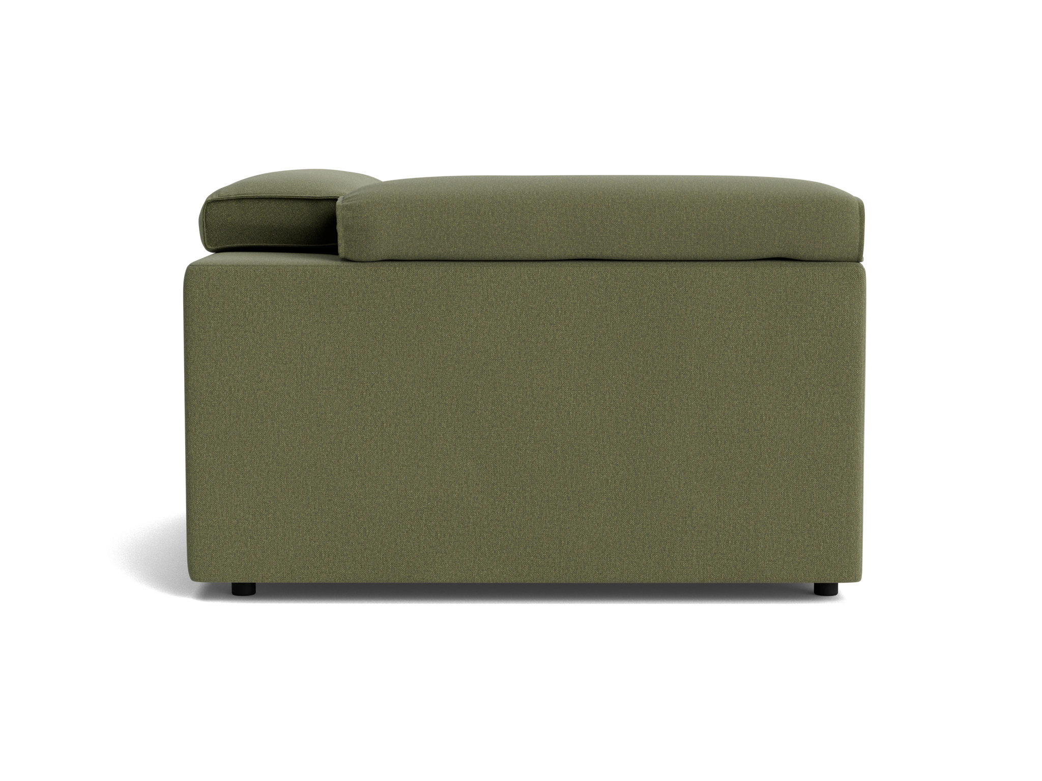 camden corner wedge chair faithful olive