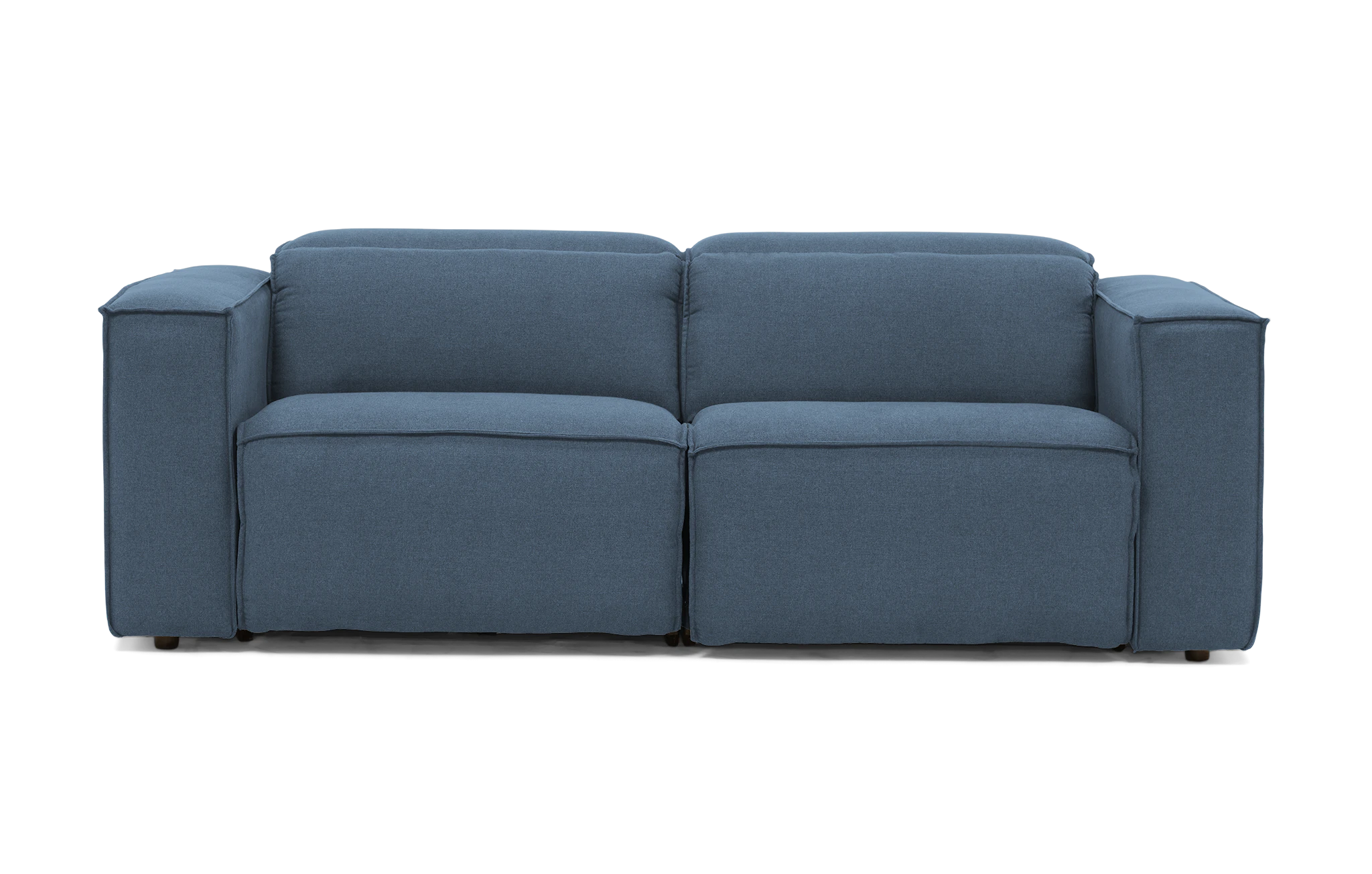 camden modular reclining piece sofa milo french blue
