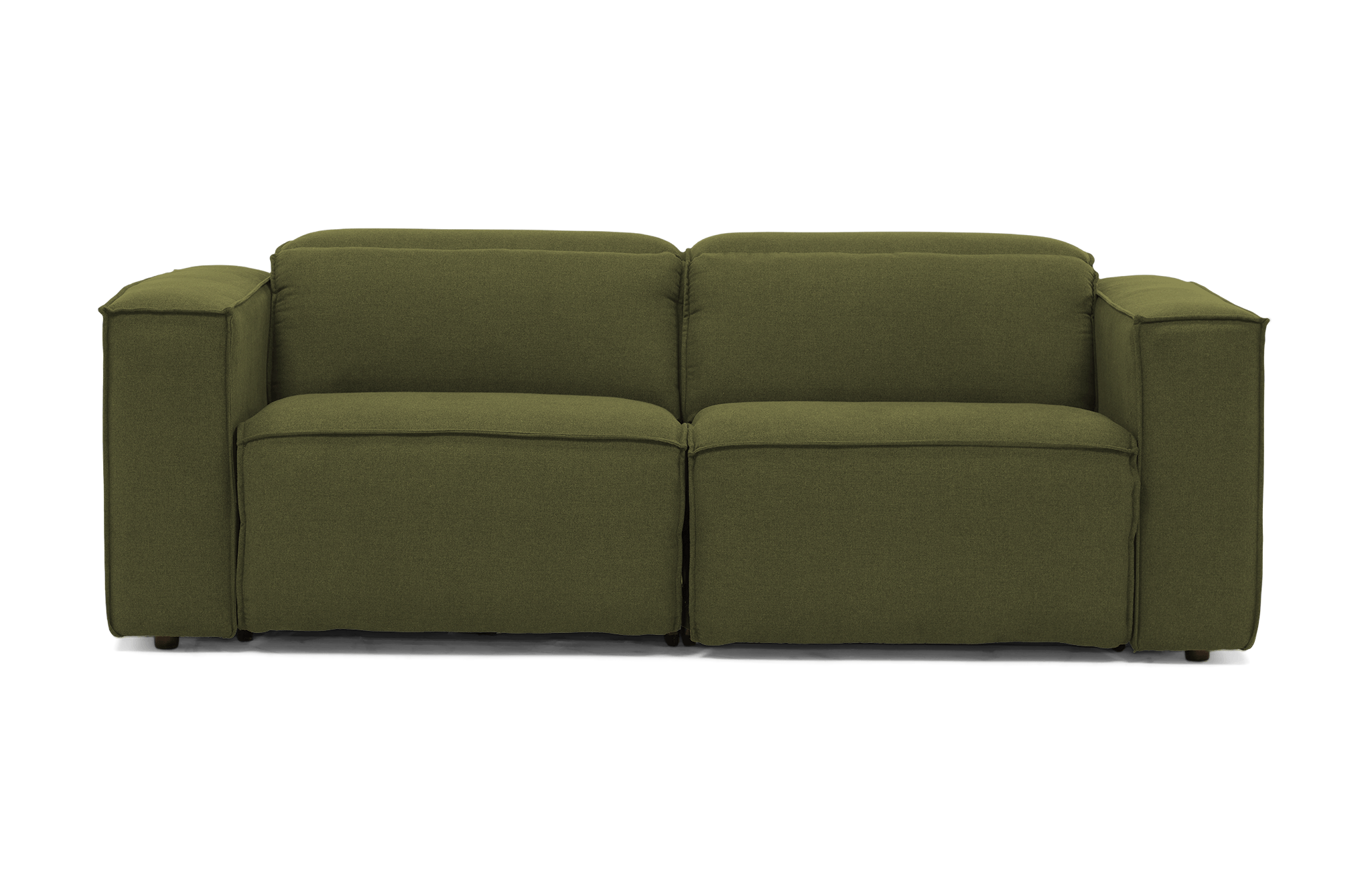camden modular reclining piece sofa faithful olive