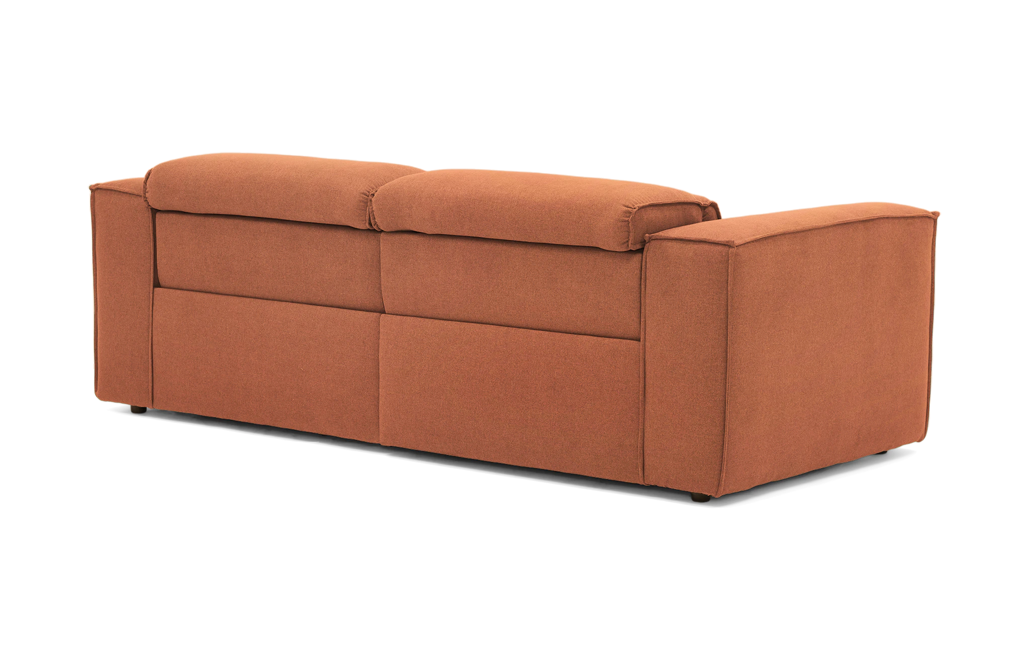 camden modular reclining piece sofa plush terra rose