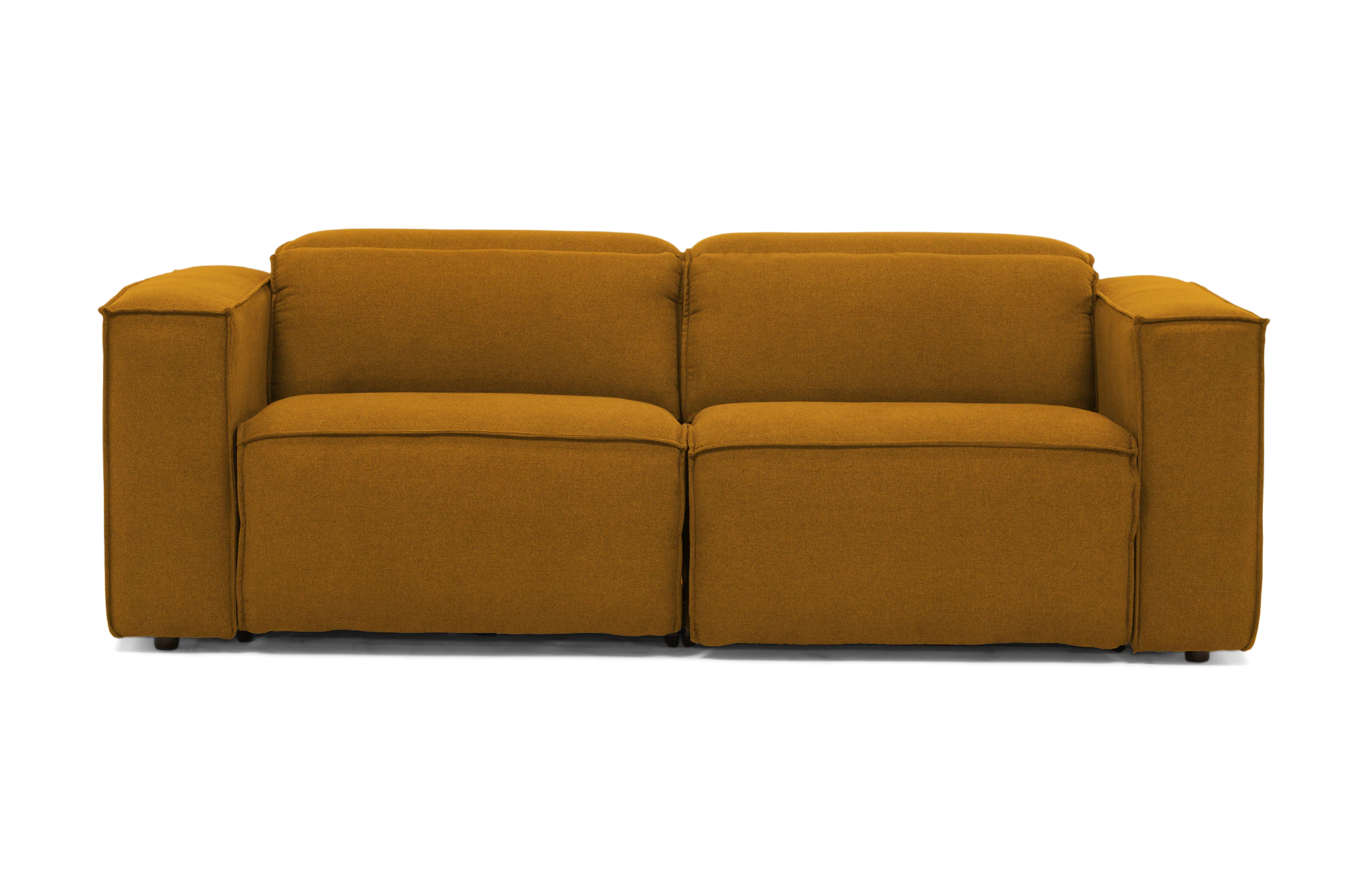 camden modular reclining piece sofa harper amber gold
