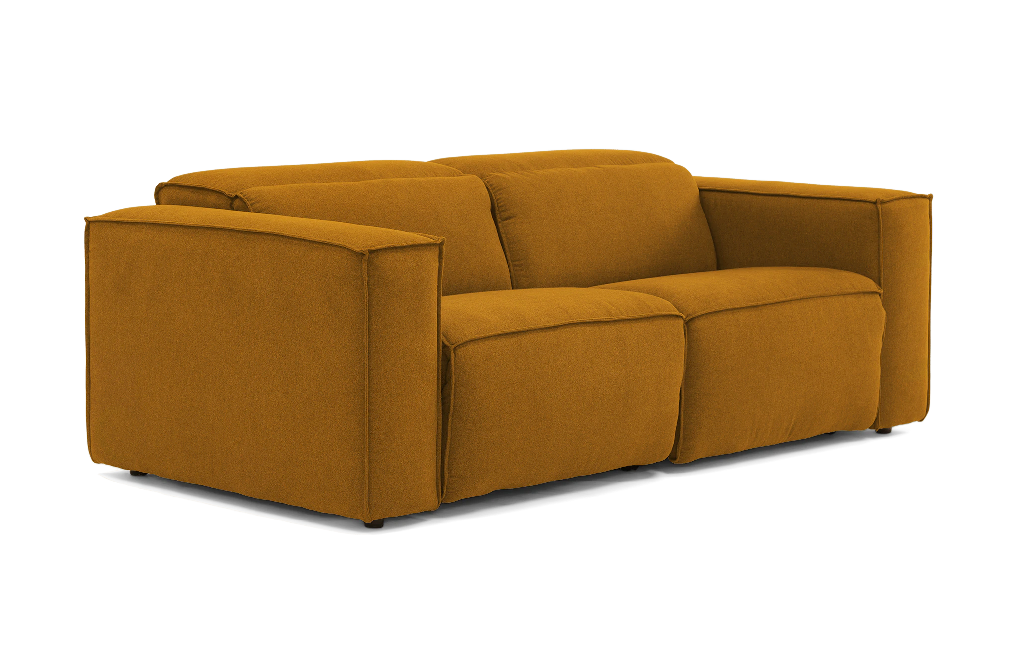 camden modular reclining piece sofa harper amber gold