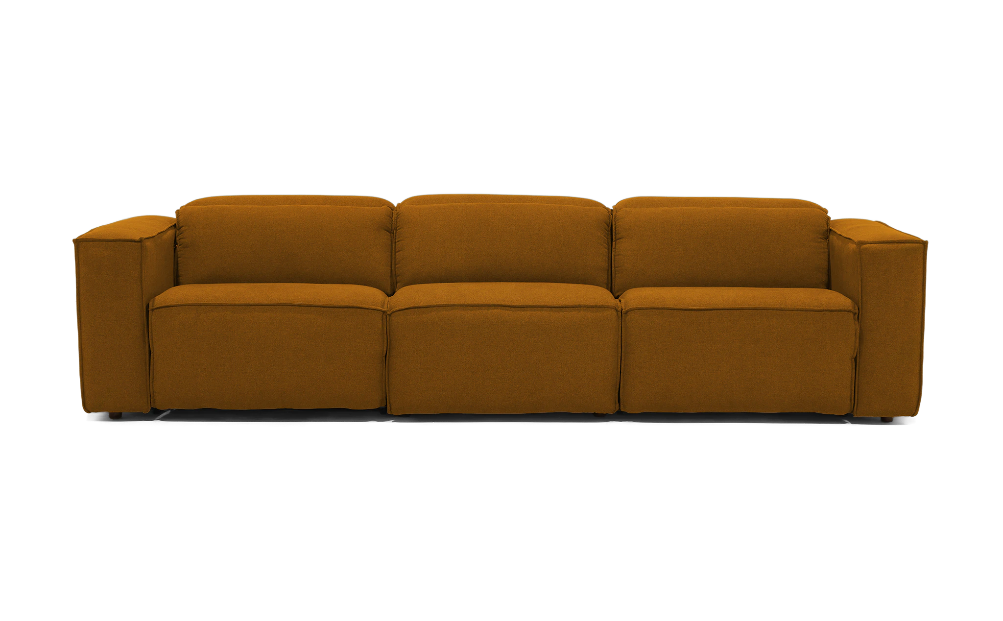 camden modular reclining piece sofa harper amber gold