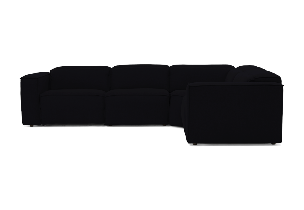 camden modular reclining sectional royale gunmetal