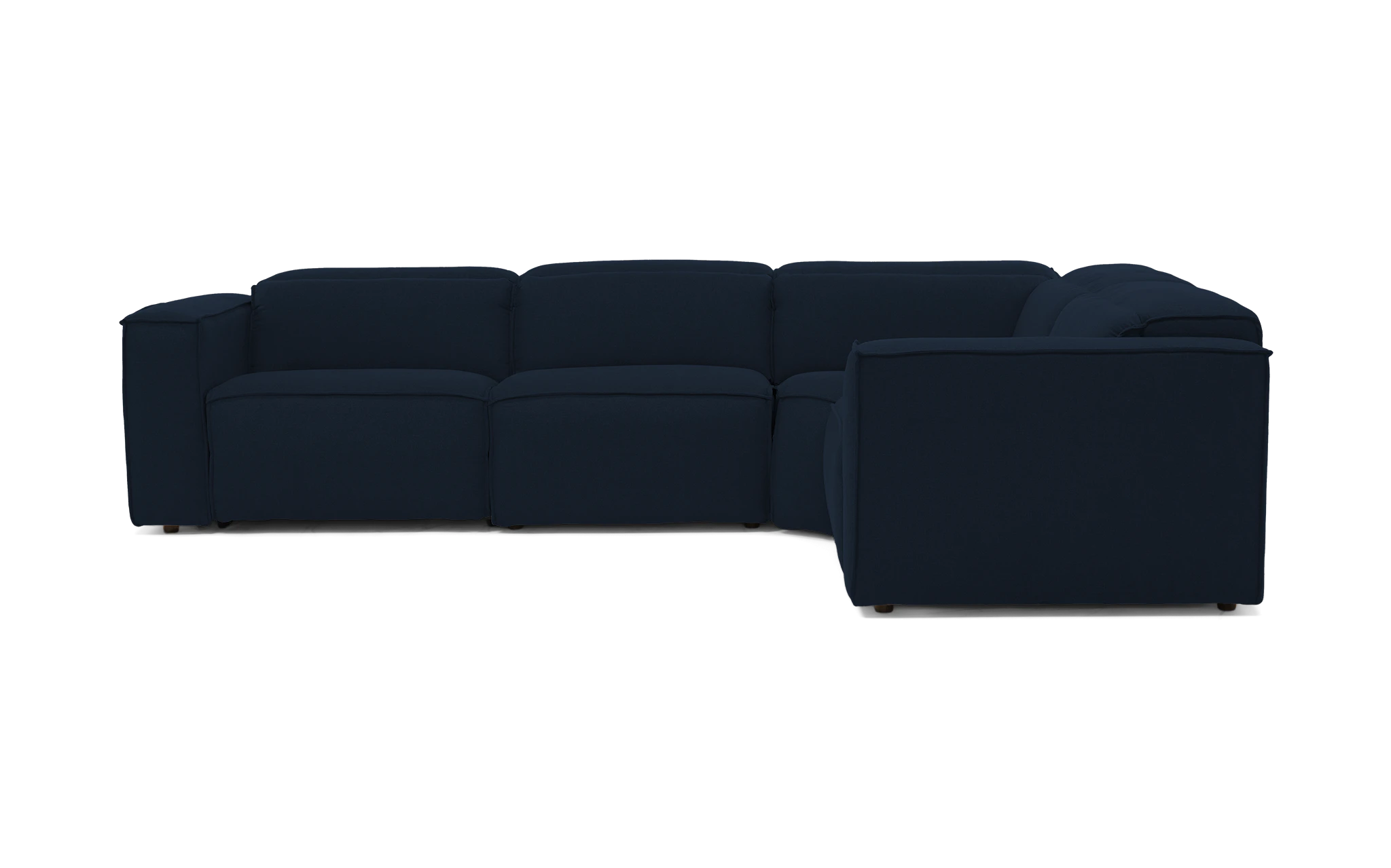 camden modular reclining sectional faithful indigo