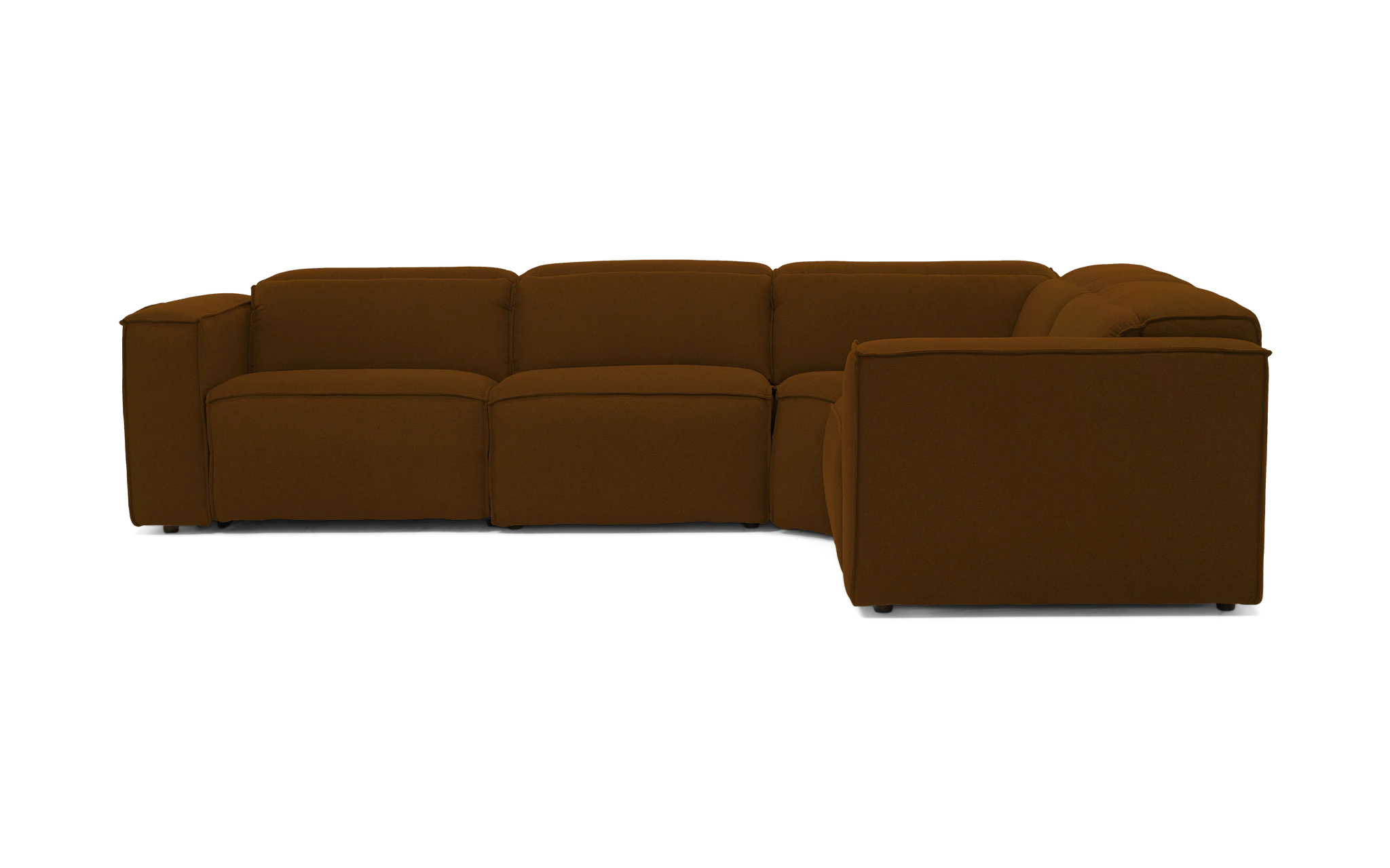 camden modular reclining sectional faithful mocha