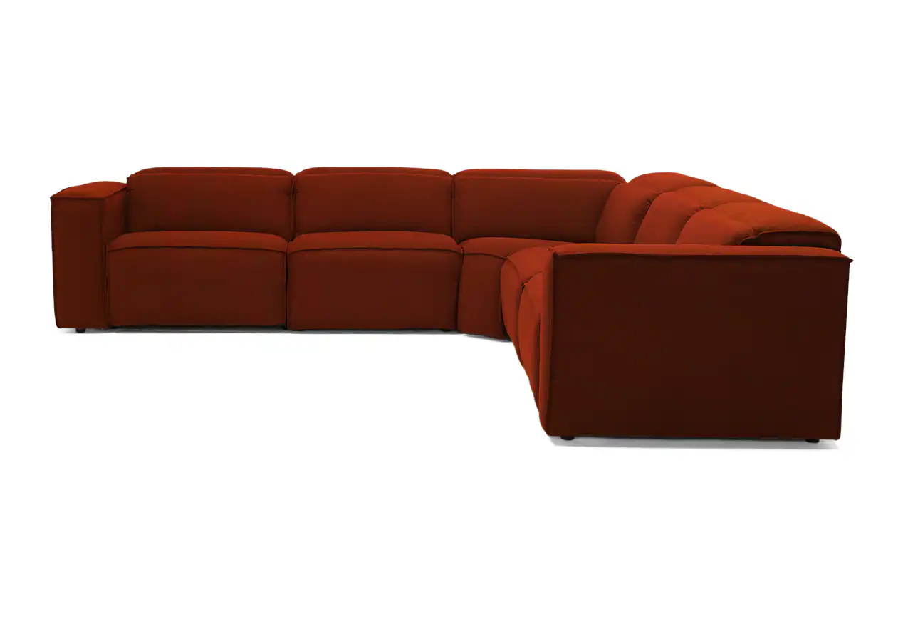 camden modular reclining wedge corner sectional royale hacienda