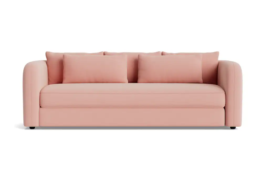 sebastian sofa bed royale blush