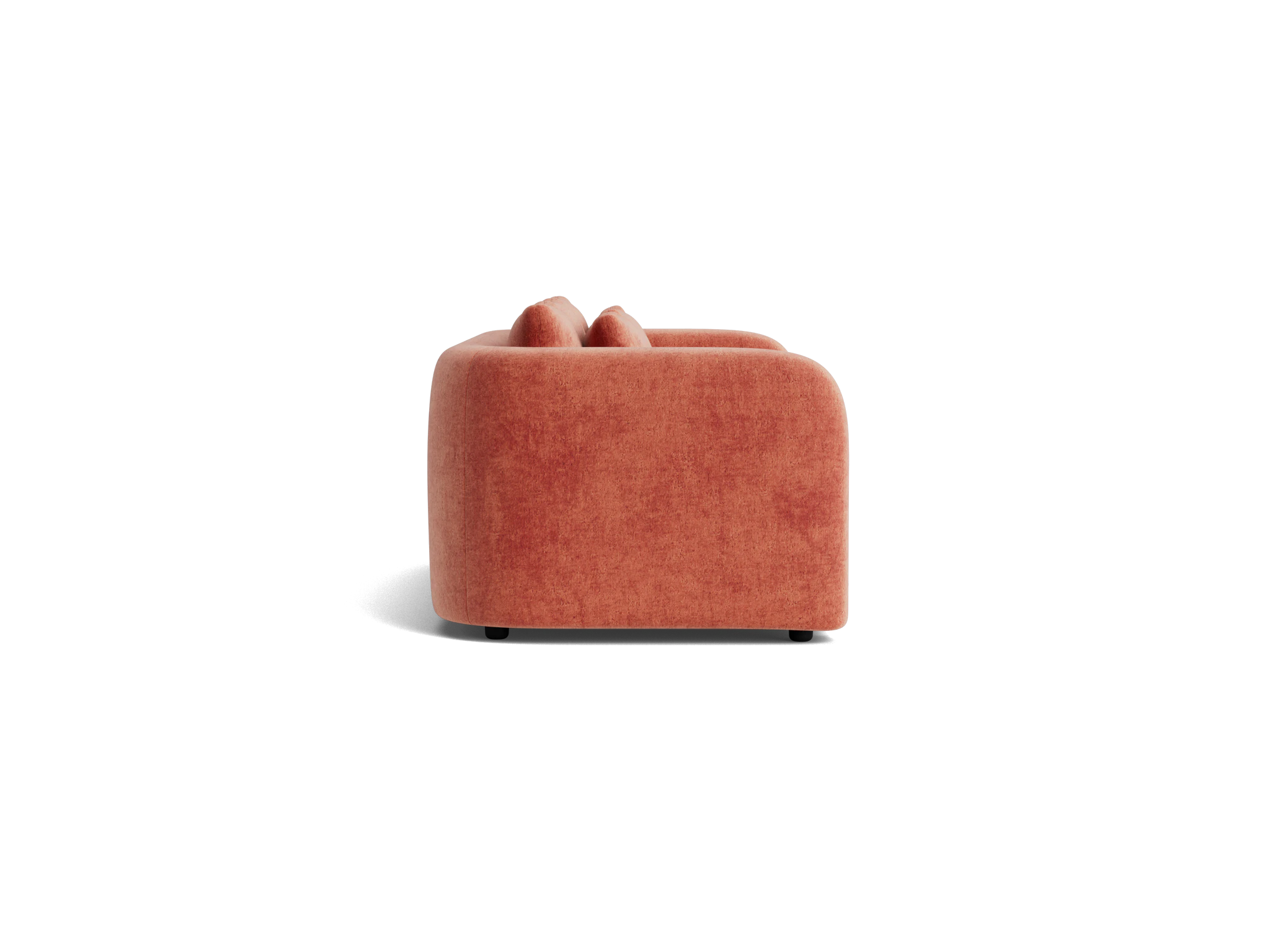 sebastian sofa bed plush terra rose