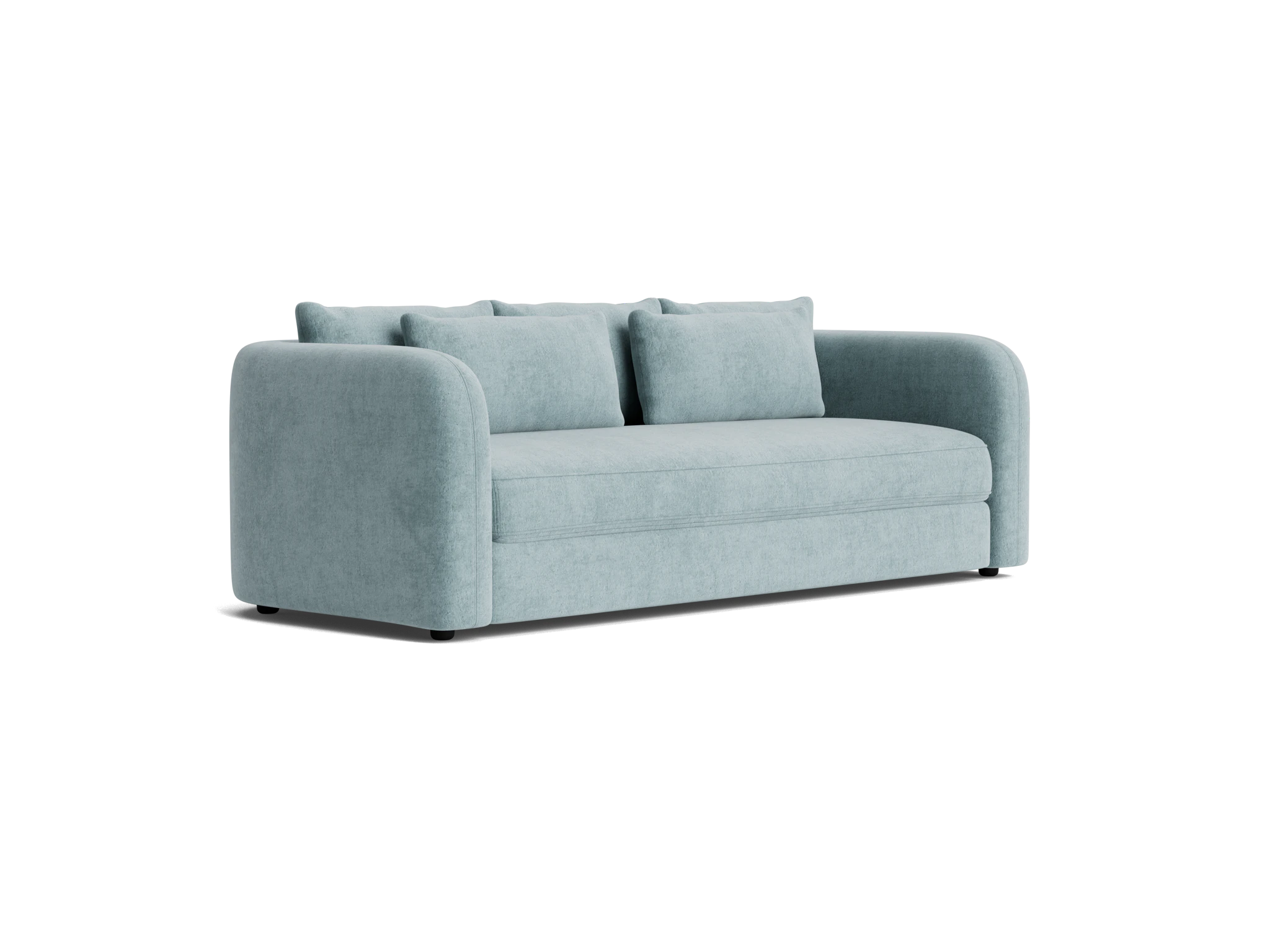 sebastian sofa bed plush mist