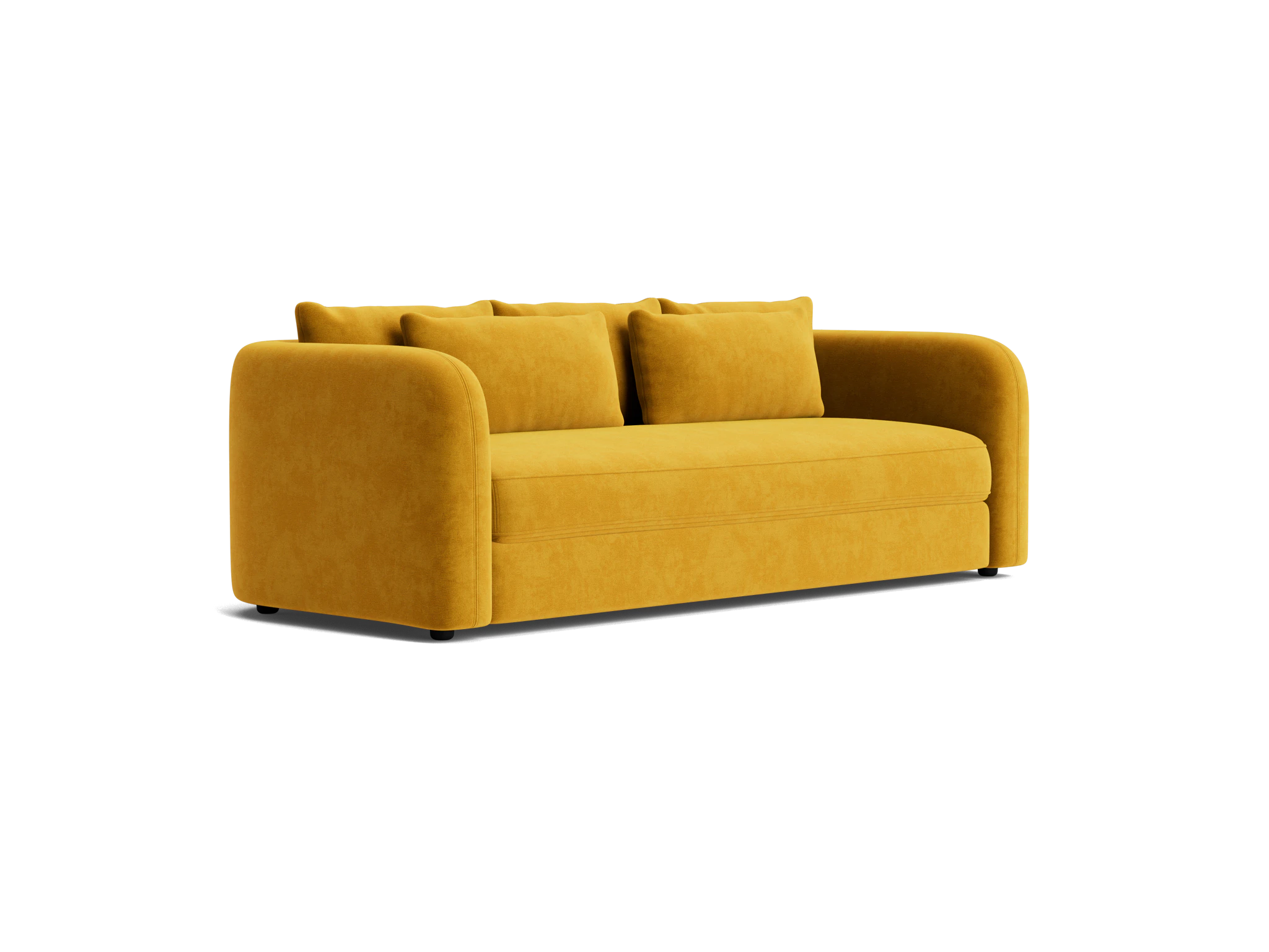 sebastian sofa bed harper amber gold