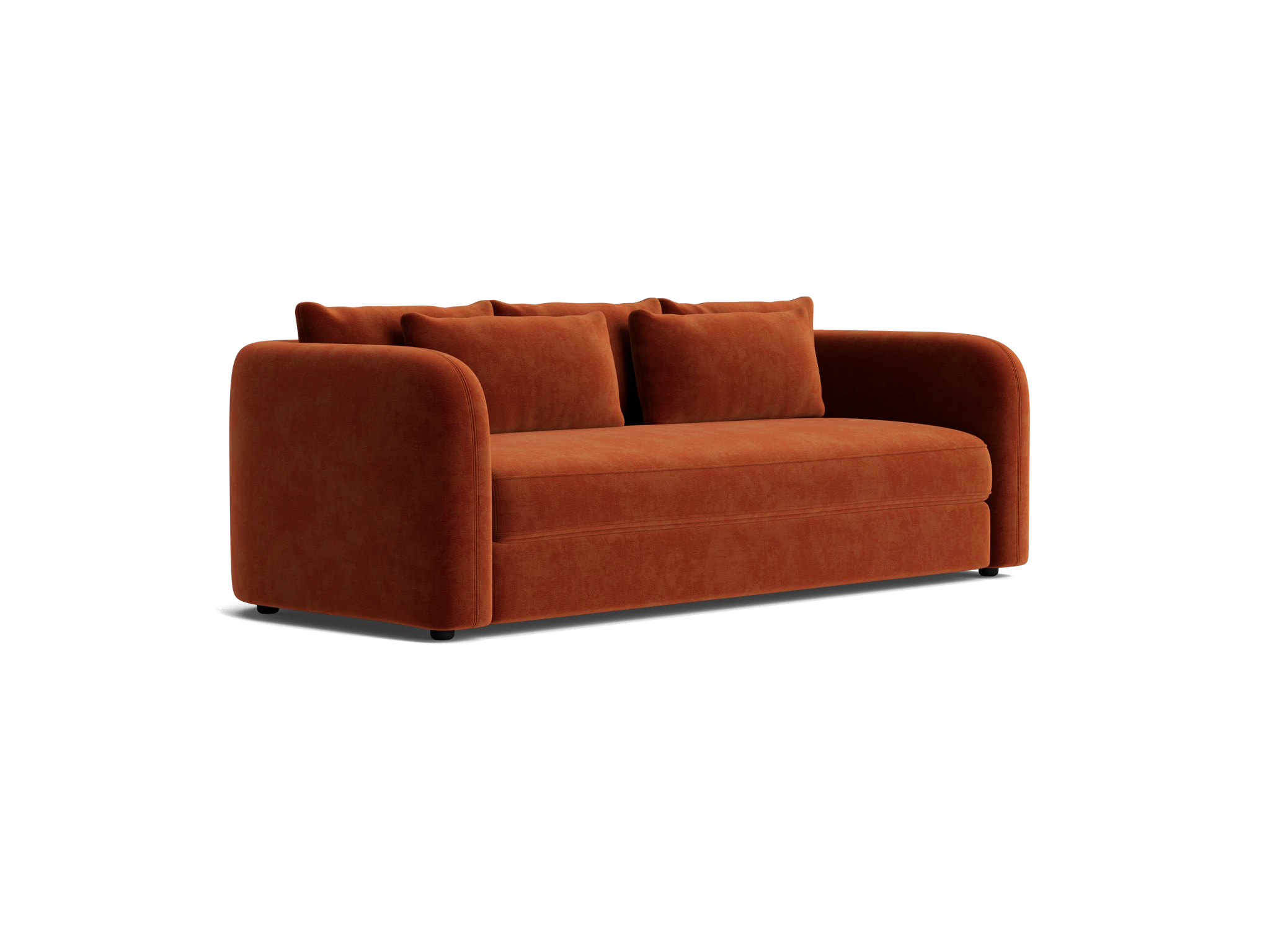 sebastian sofa bed harper cinnamon