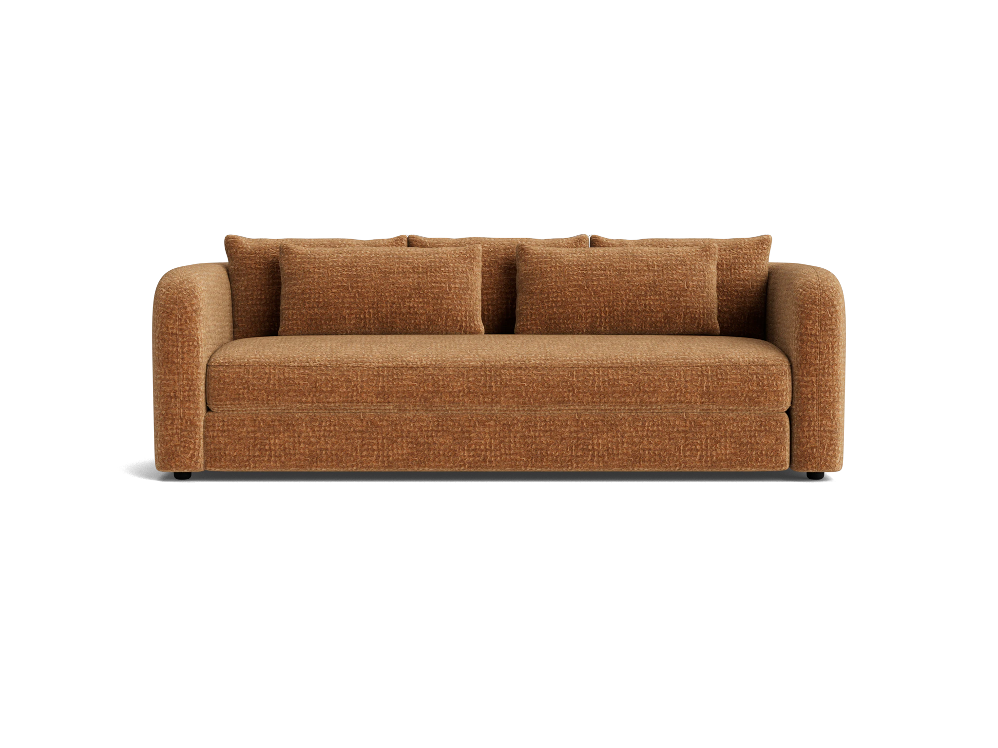 sebastian sofa bed soul pantone glazed ginger