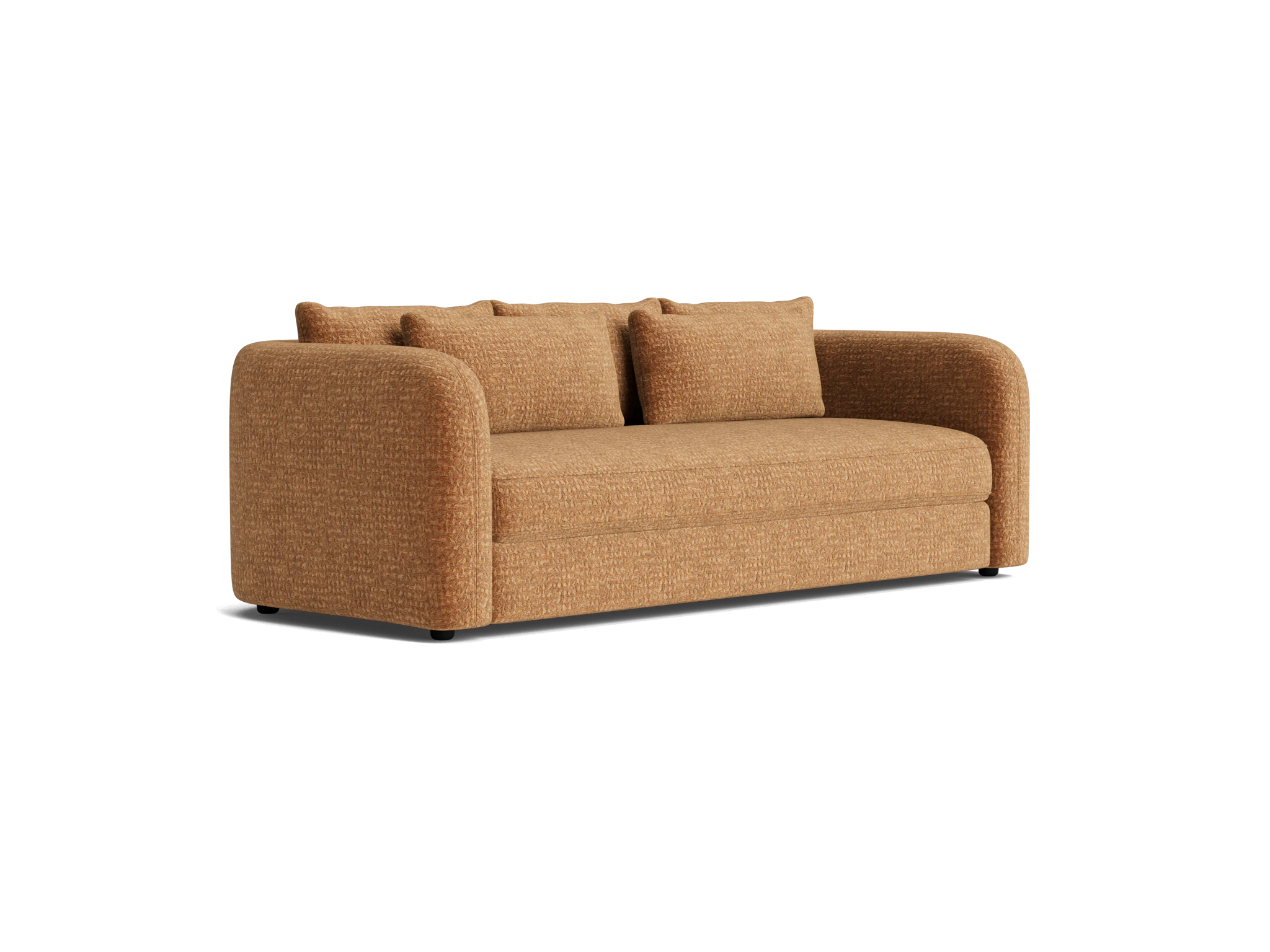 sebastian sofa bed soul pantone glazed ginger