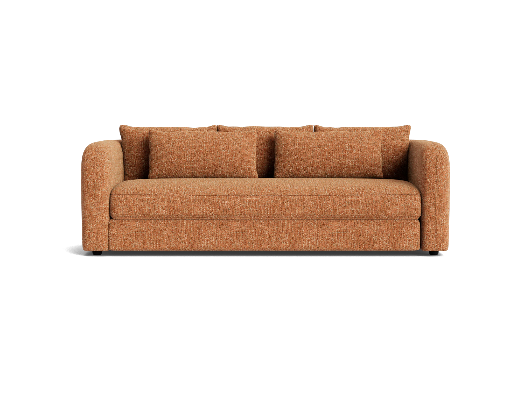 sebastian sofa bed bungalow pantone glazed ginger