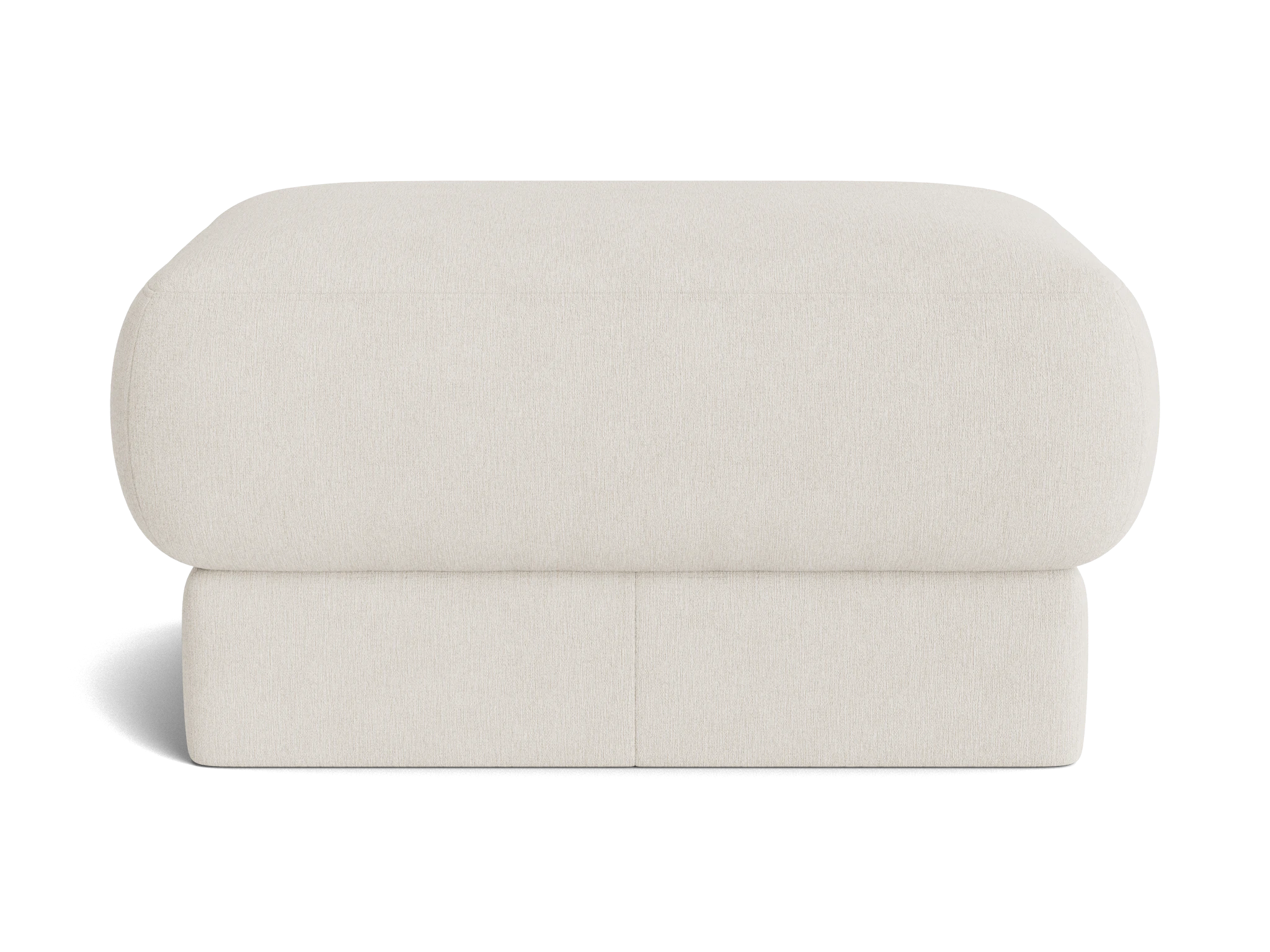 dyer ottoman sunbrella loft white