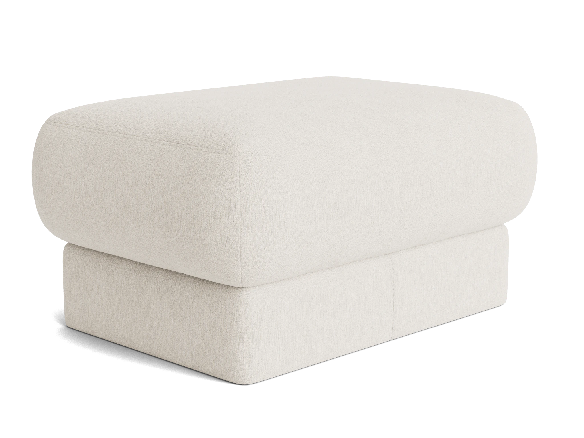 dyer ottoman sunbrella loft white