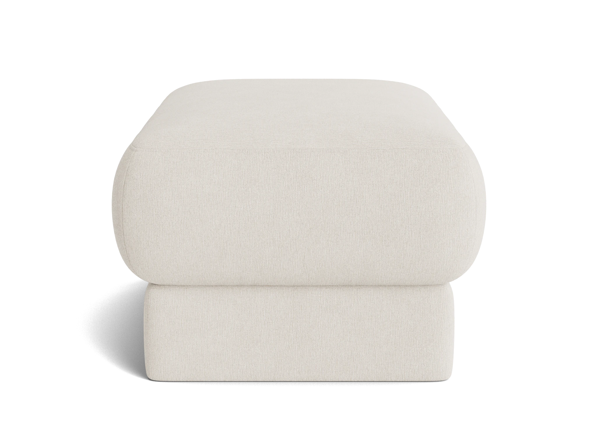 dyer ottoman sunbrella loft white