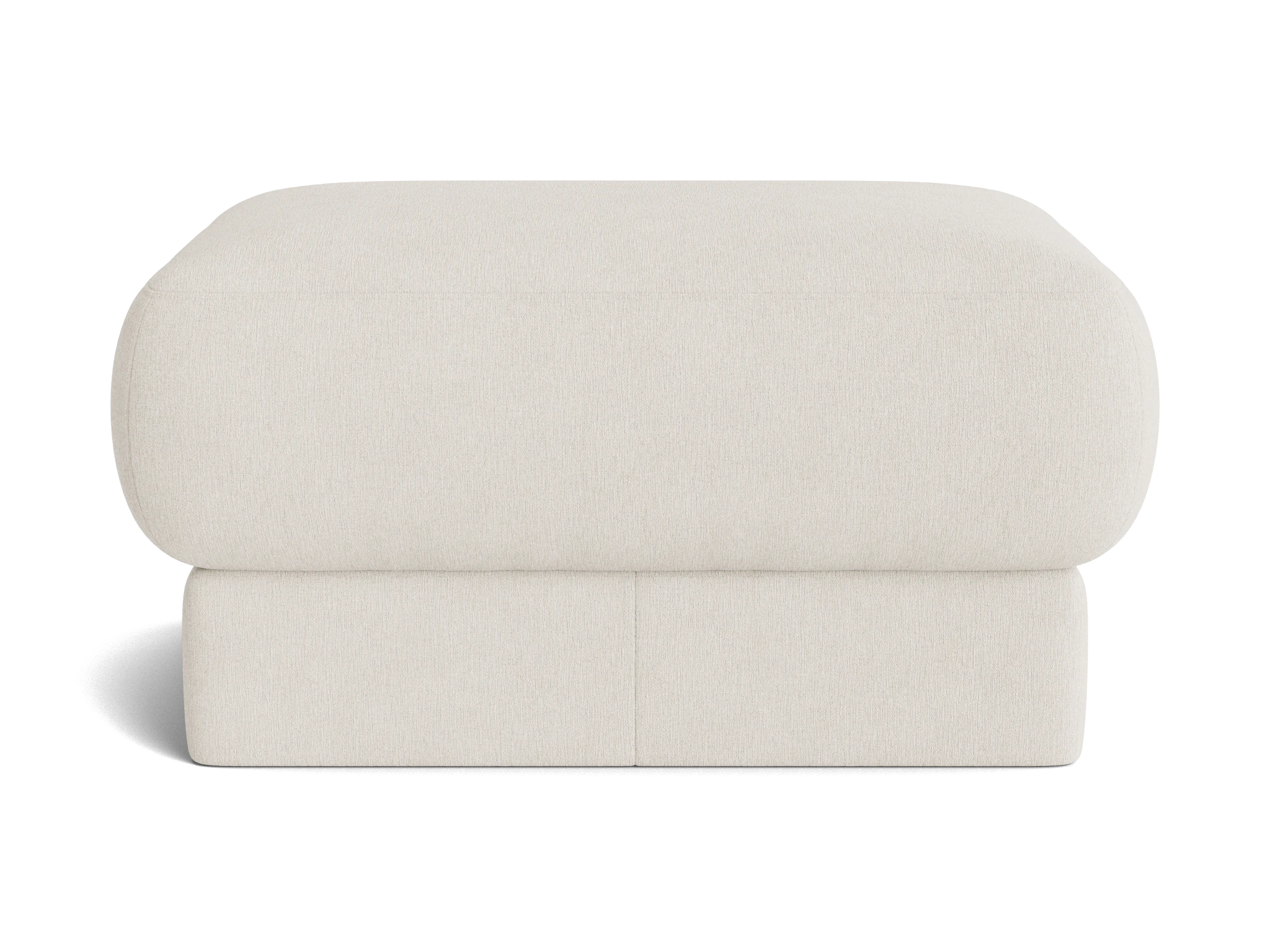 dyer ottoman sunbrella loft white