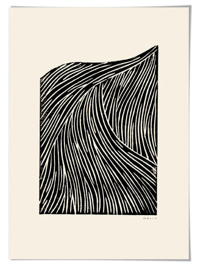 maliv meditation art print