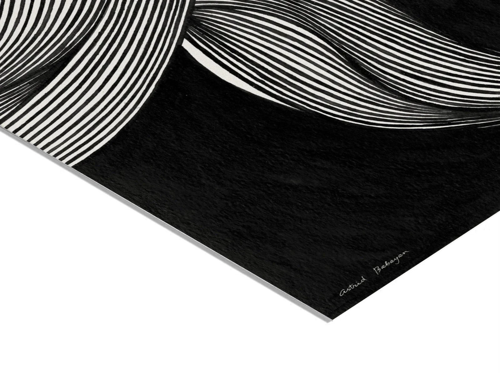 astrid ink lines iii art print