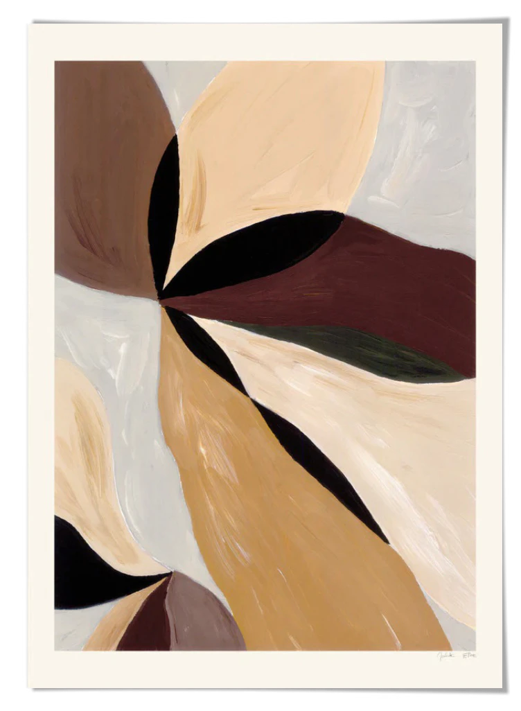 julita elbe tones art print