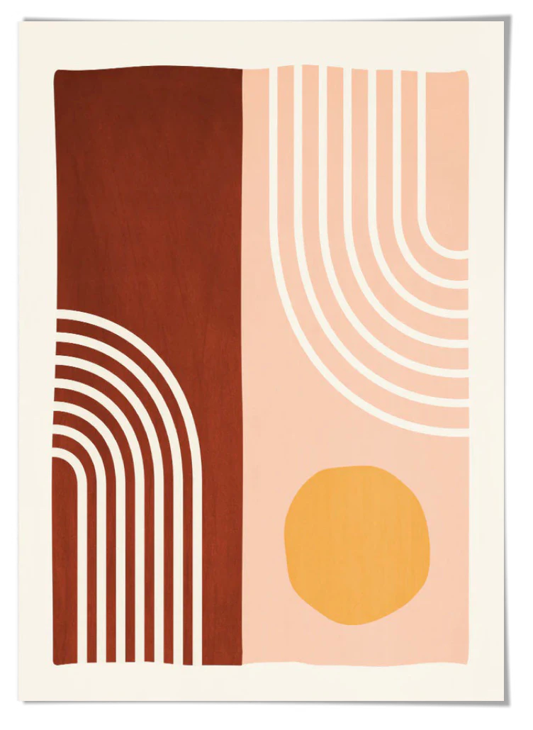abstract modern art print