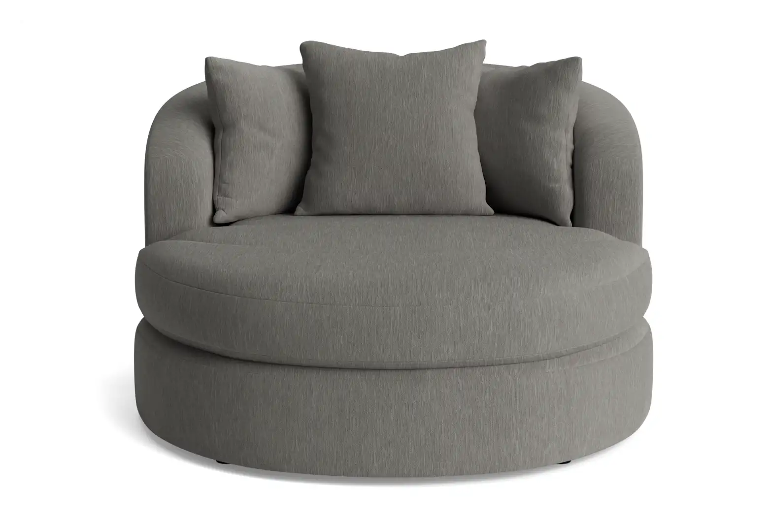 amelia grand chair ottoman bentley pewter