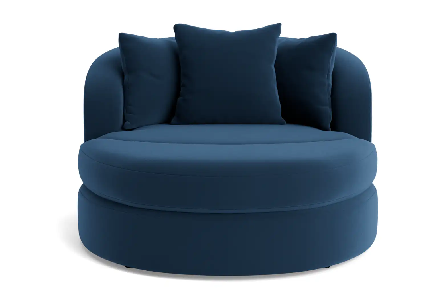 amelia grand chair ottoman royale cobalt