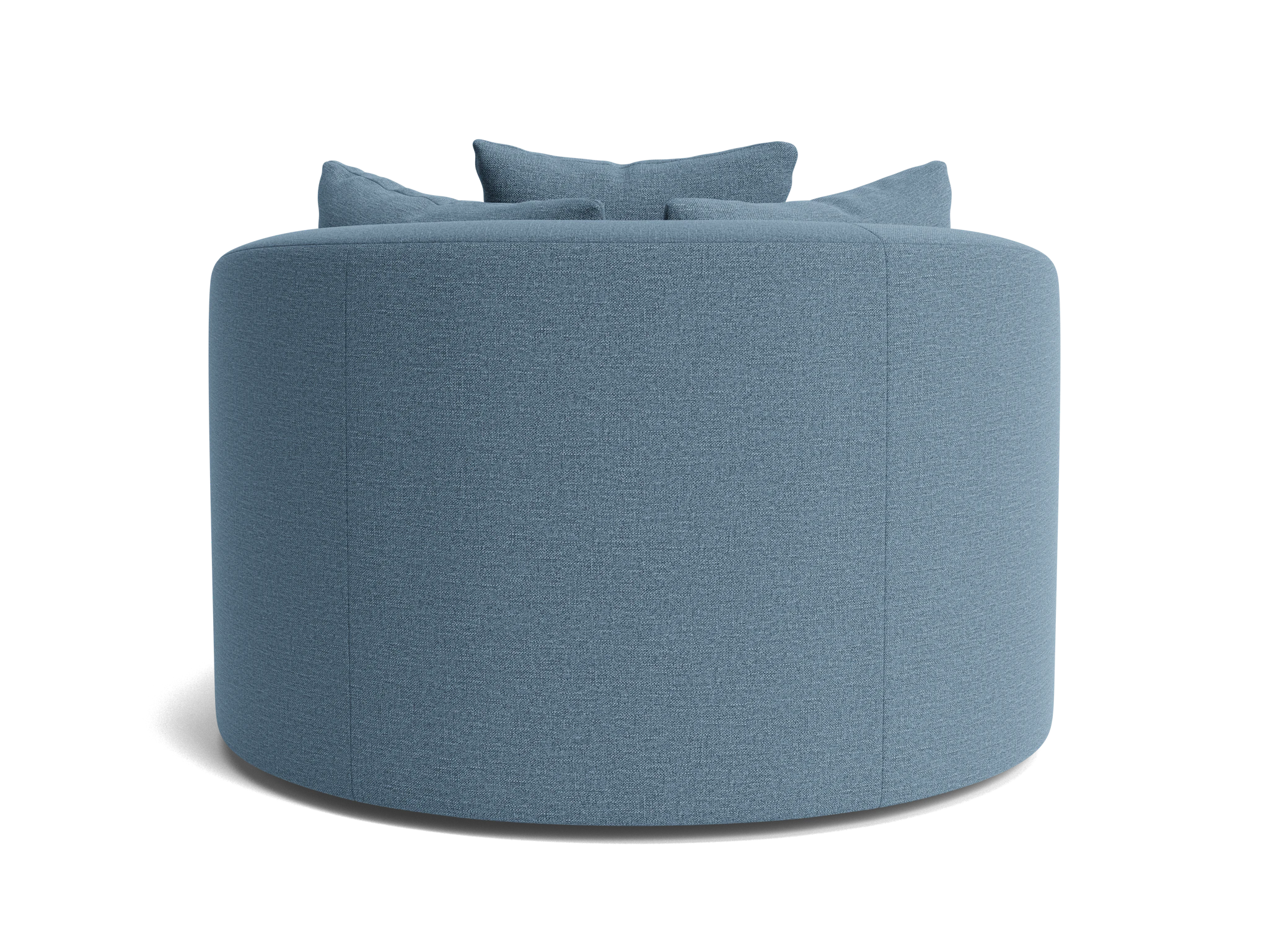 amelia grand chair ottoman milo french blue
