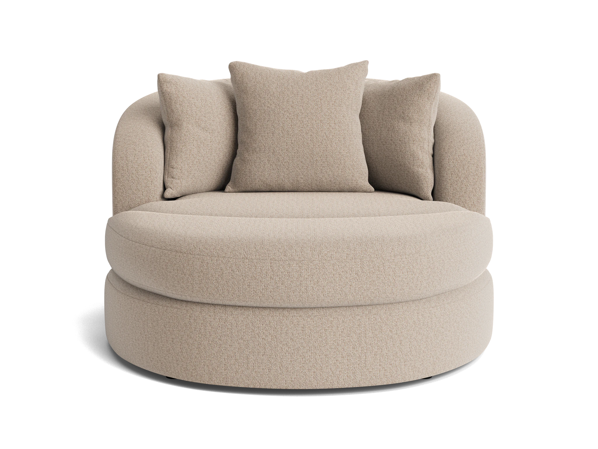 amelia grand chair ottoman villa sand