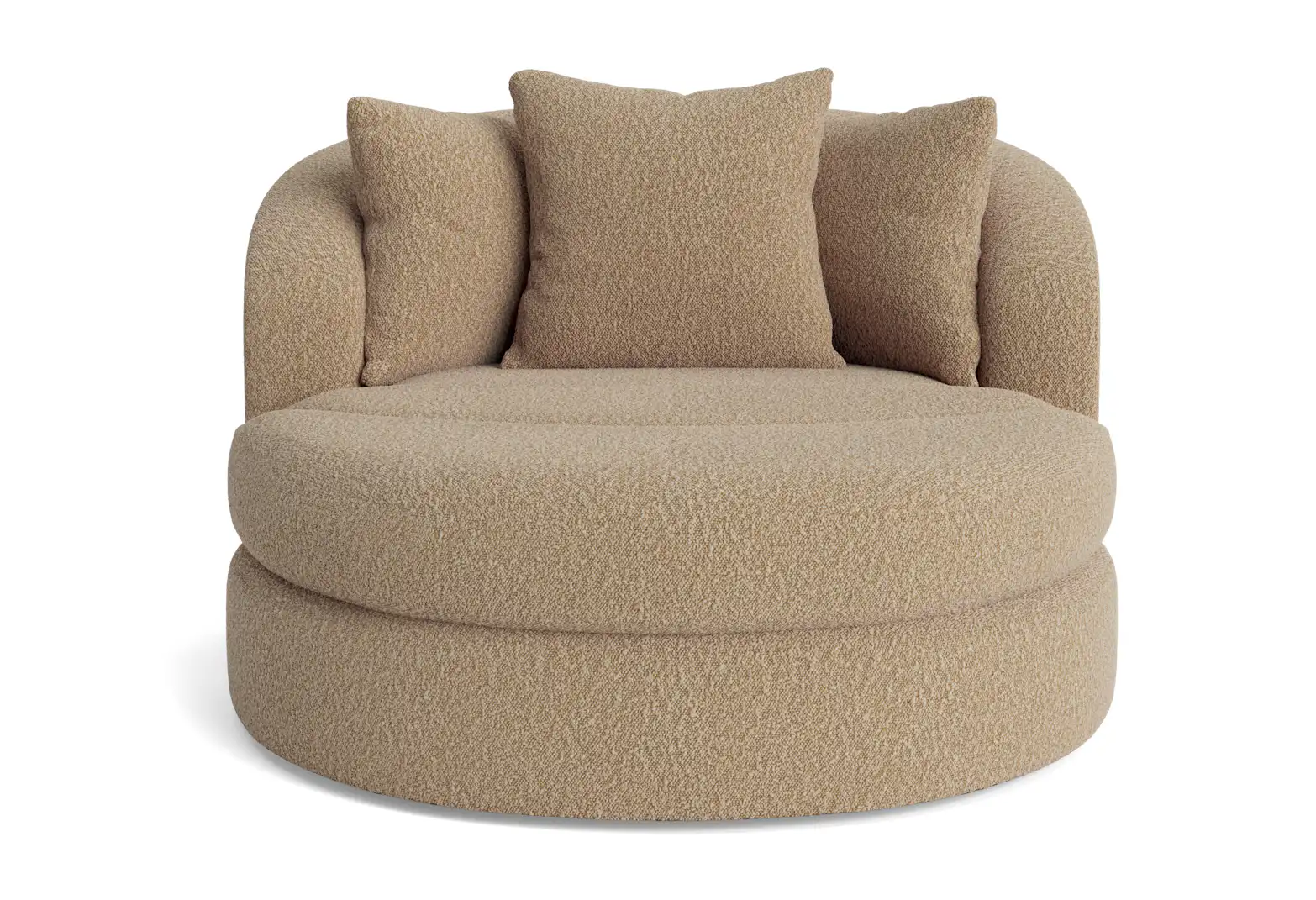 amelia grand chair ottoman bubbly cream soda