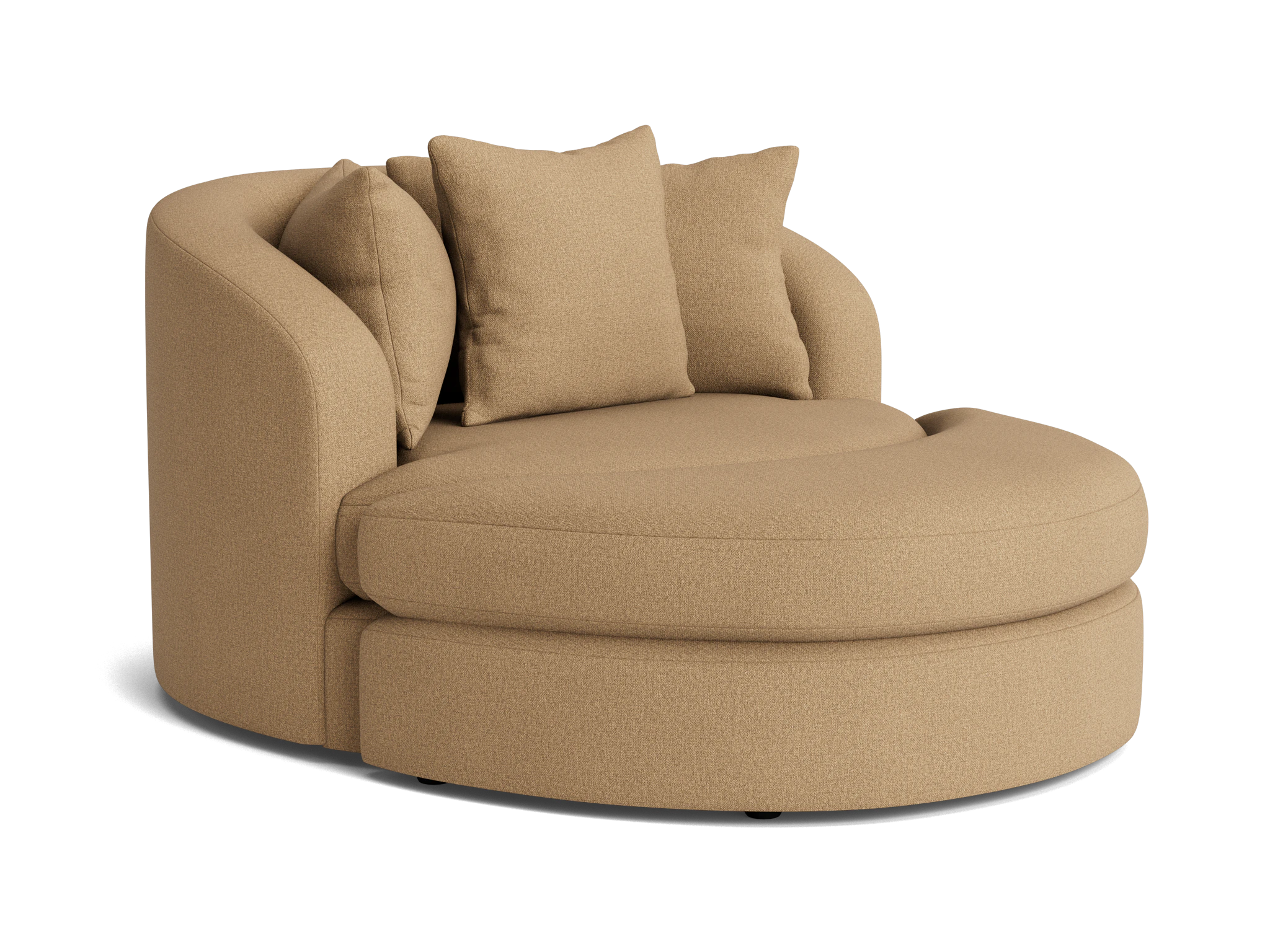 amelia grand chair ottoman faithful sand