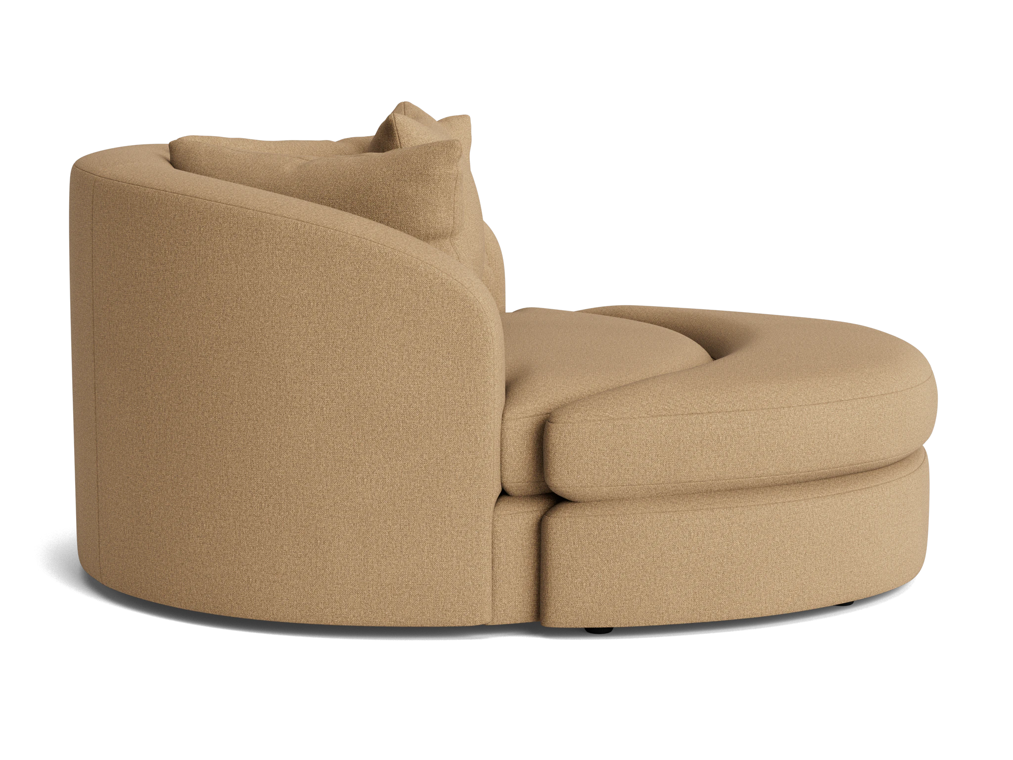 amelia grand chair ottoman faithful sand